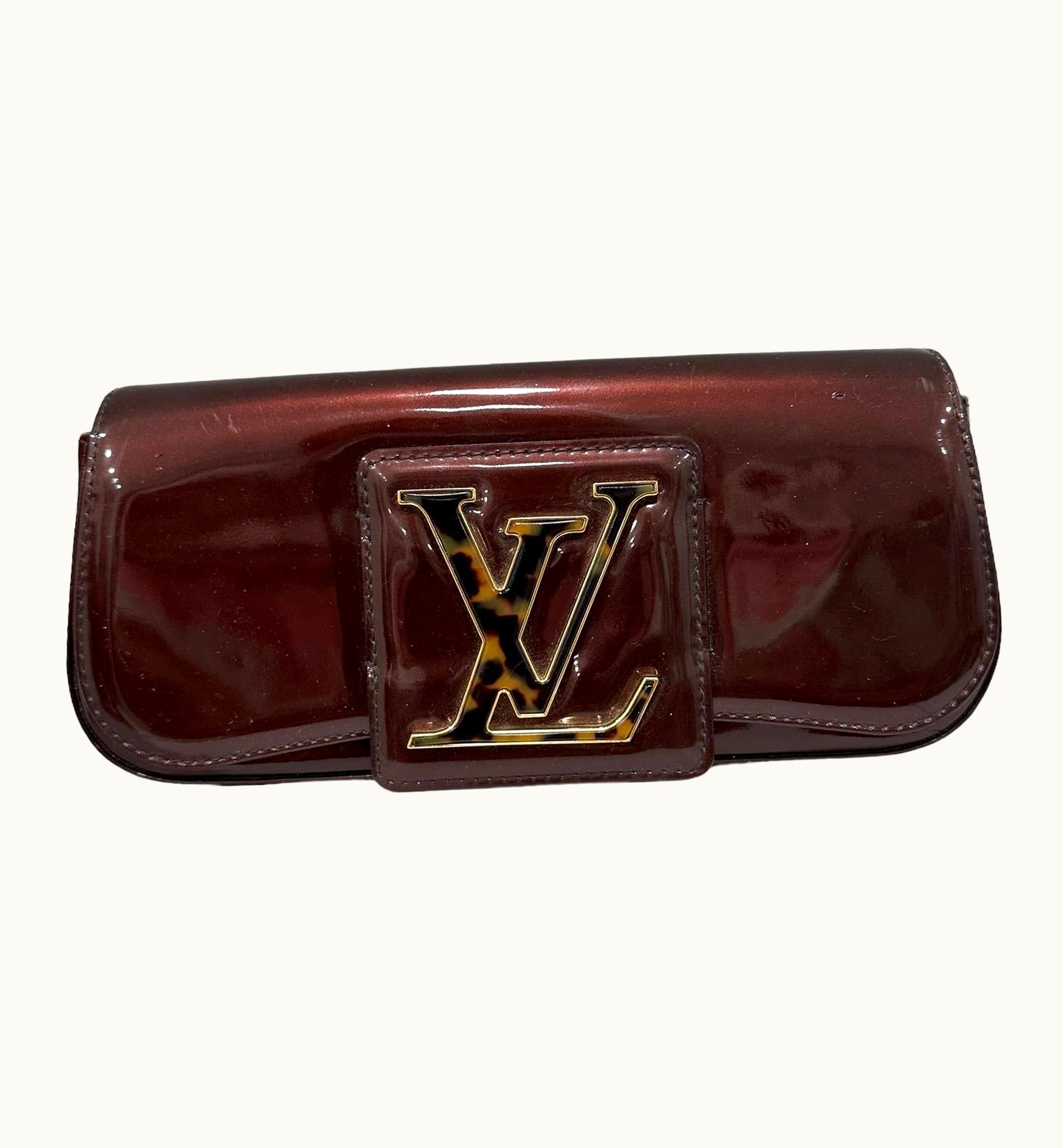 Louis Vuitton Louis Vuitton Sobe Clutch Bordeaux Patent Leather