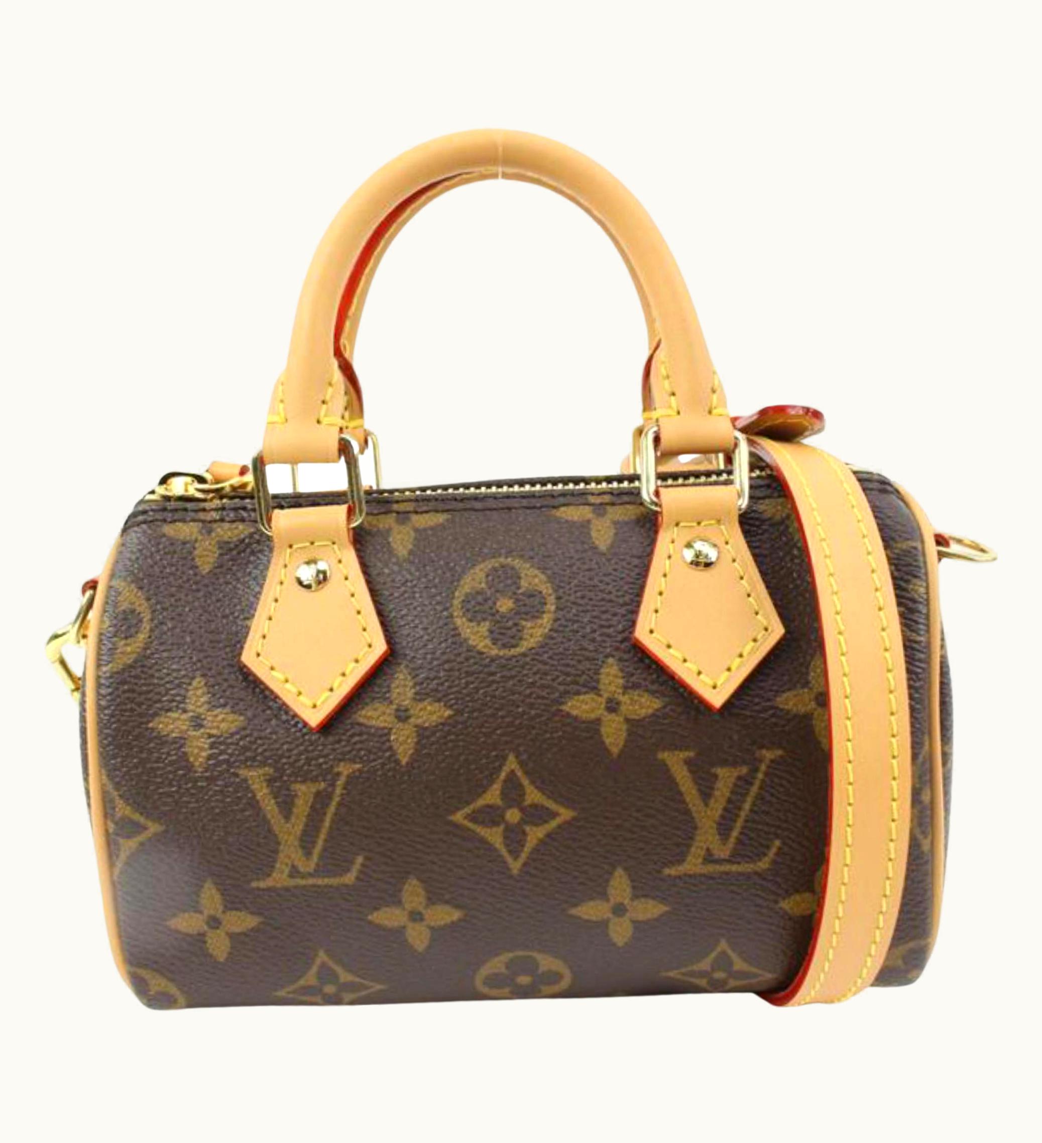 Louis Vuitton Louis Vuitton Monogram Nano Speedy Bandouliere 32lk37s