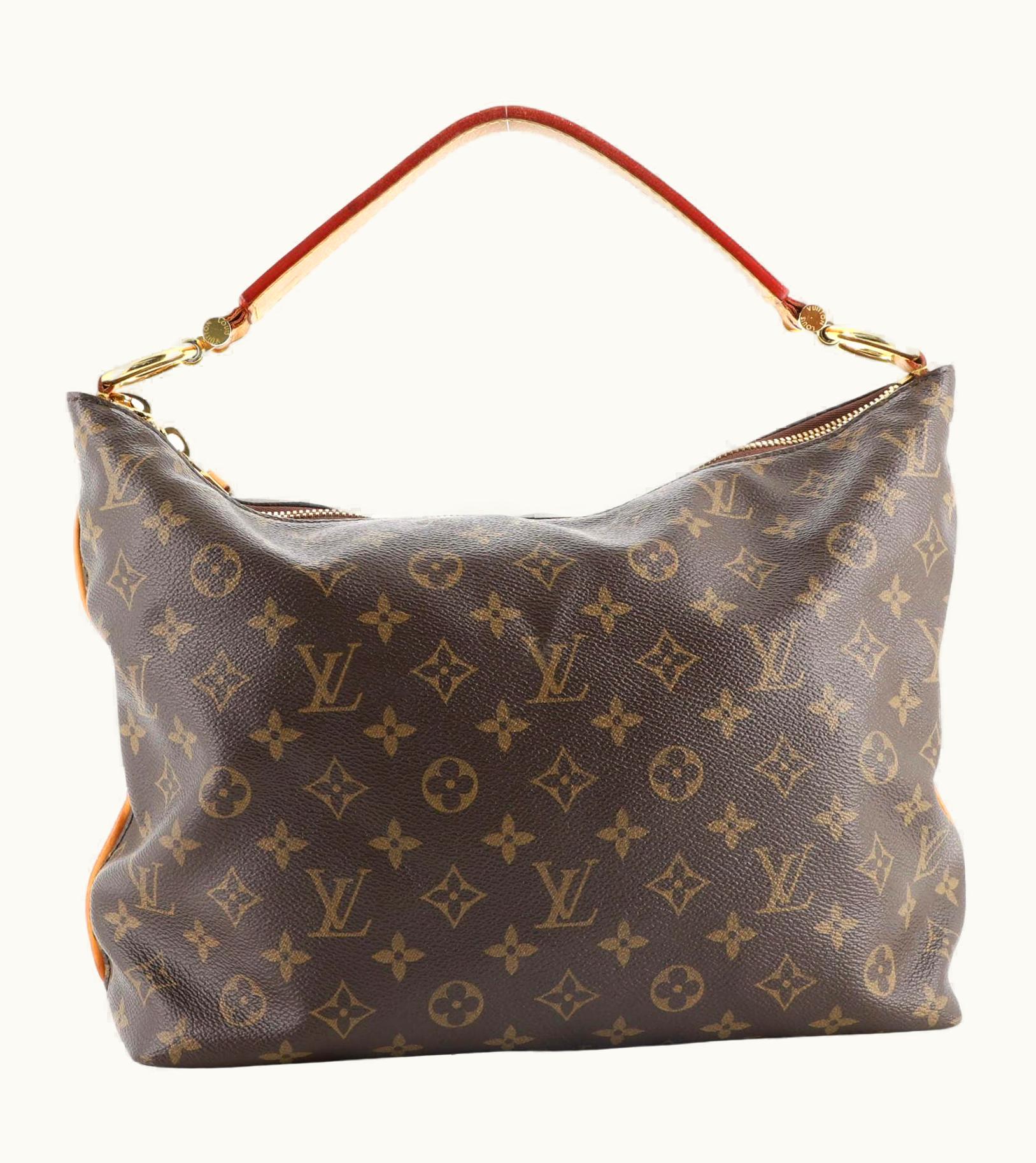 Louis Vuitton Louis Vuitton Sully Handbag Monogram Canvas Pm