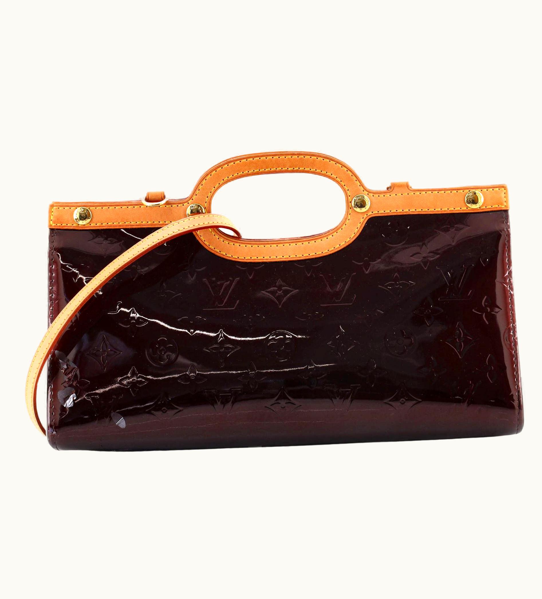 Louis Vuitton Louis Vuitton Roxbury Drive Handbag Monogram Vernis Red Patent
