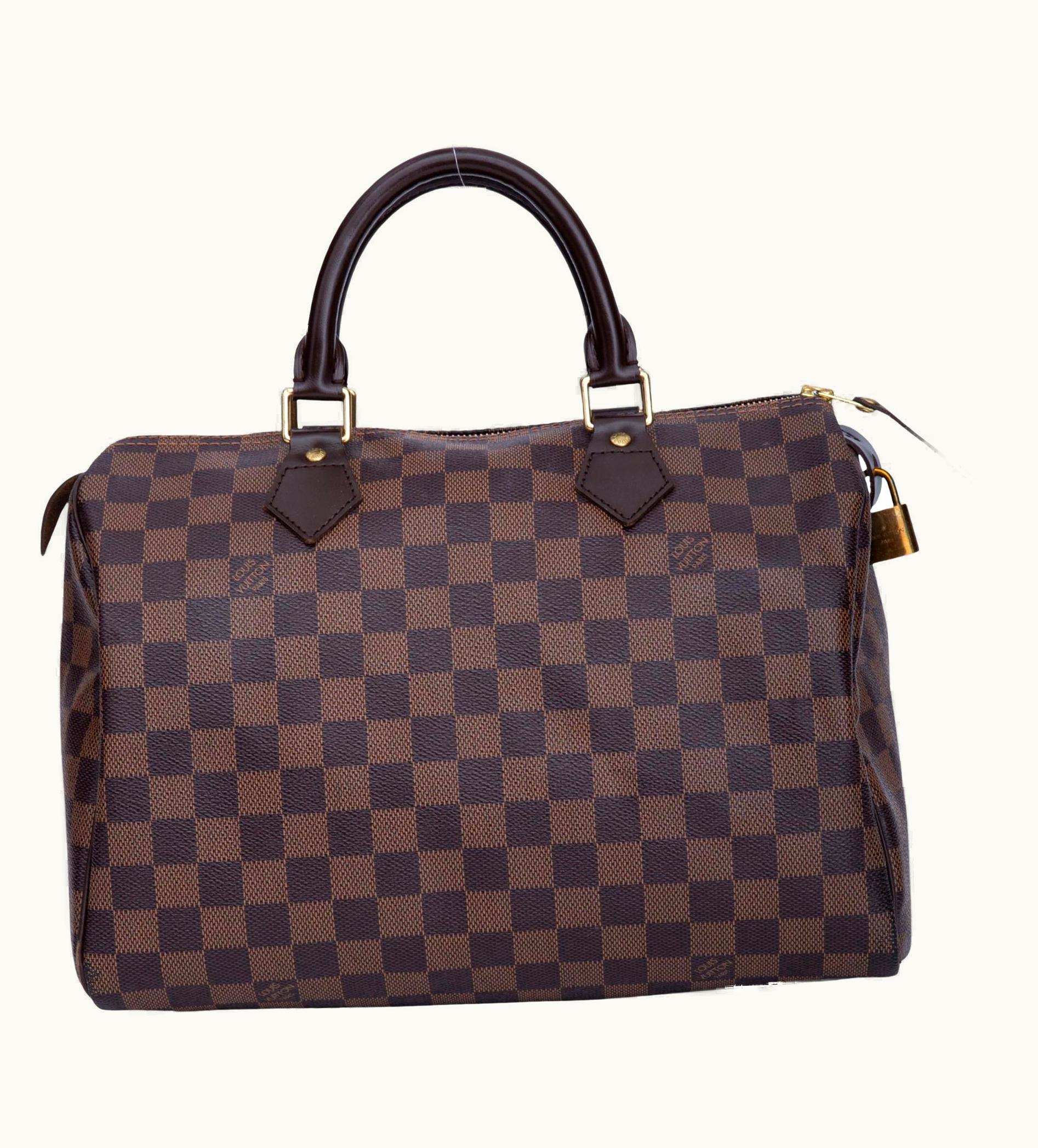 Louis Vuitton Louis Vuitton Damier Ebene Speedy 30 Handbag