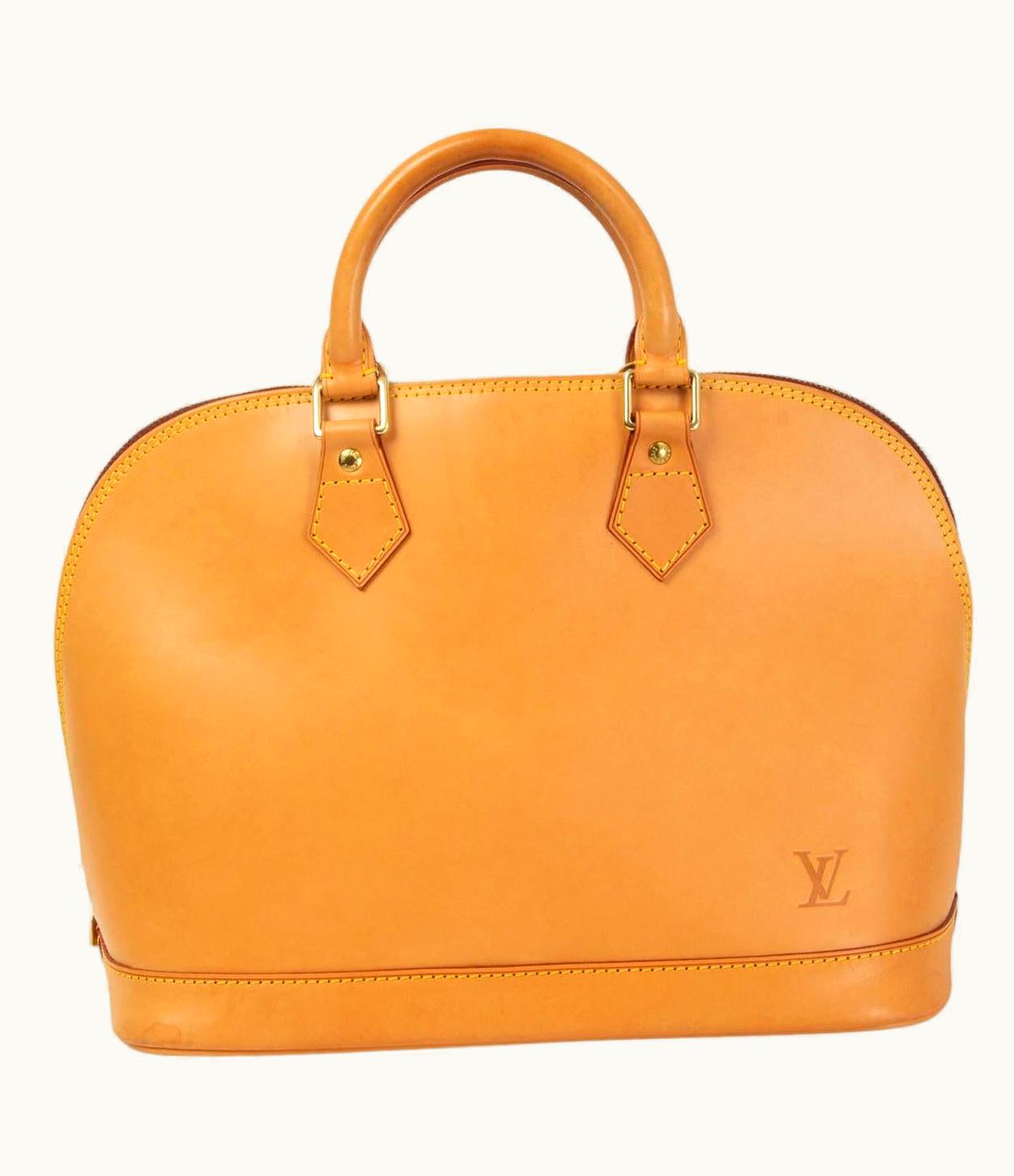 Louis Vuitton Louis Vuitton Natural Vachetta Alma Pm Bag