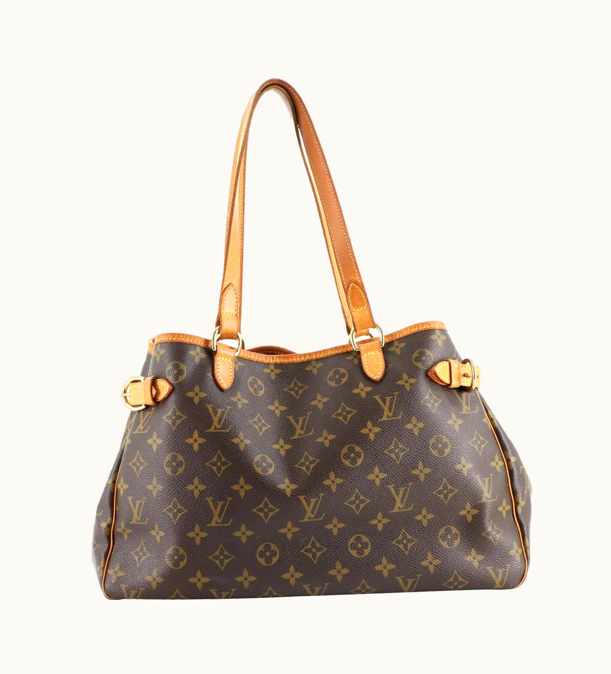 Louis Vuitton Louis Vuitton Batignolles Handbag Monogram Canvas Horizontal in Brown