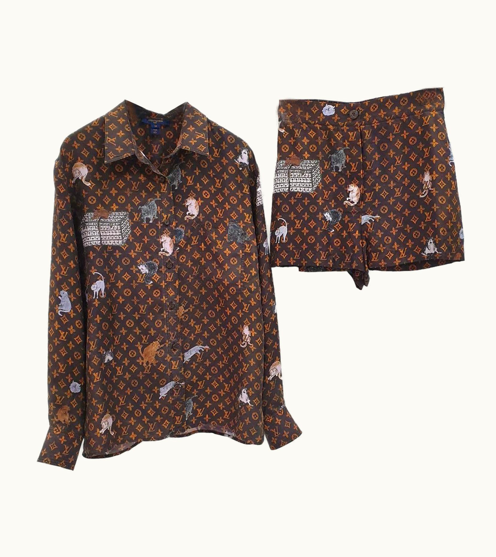 Louis Vuitton Louis Vuitton Grace Coddington Pet Shorts Suit
