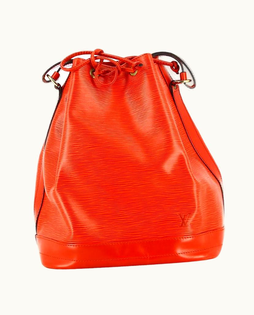 Louis Vuitton Noe Bag In Red Epi Leather