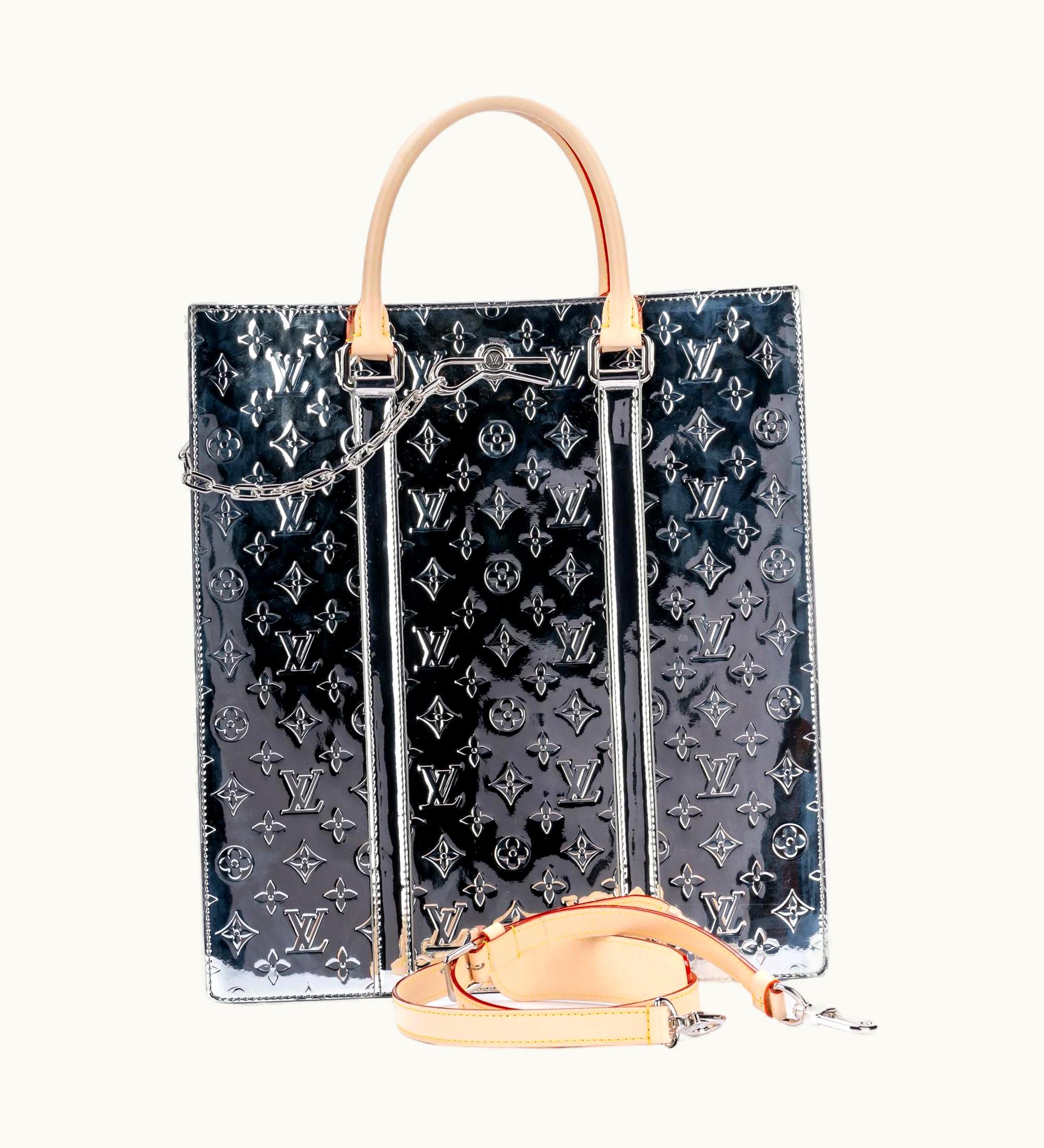 Louis Vuitton Abloh Mirror Coated Sac Plat