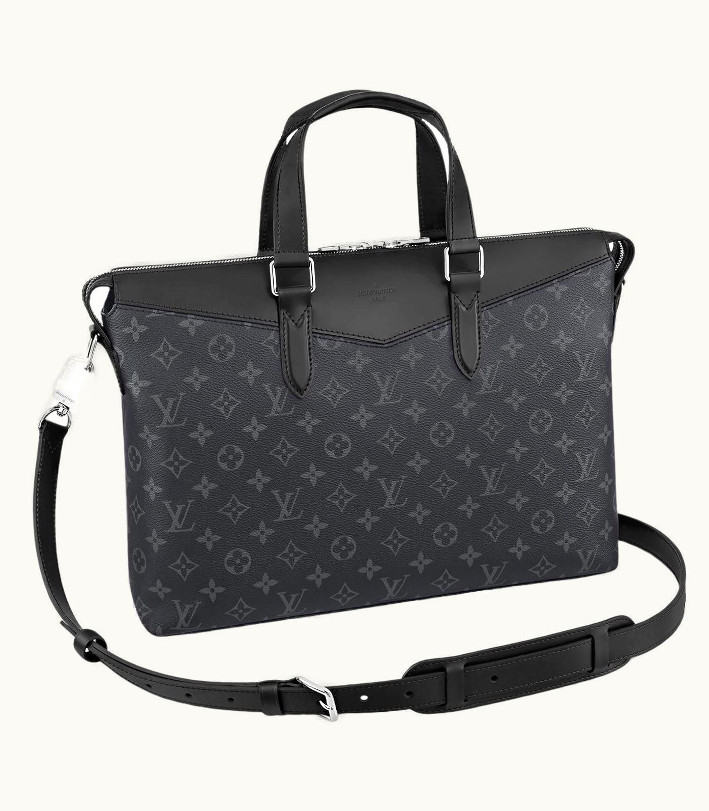 Louis Vuitton Monogram Eclipse Canvas Briefcase Explorer