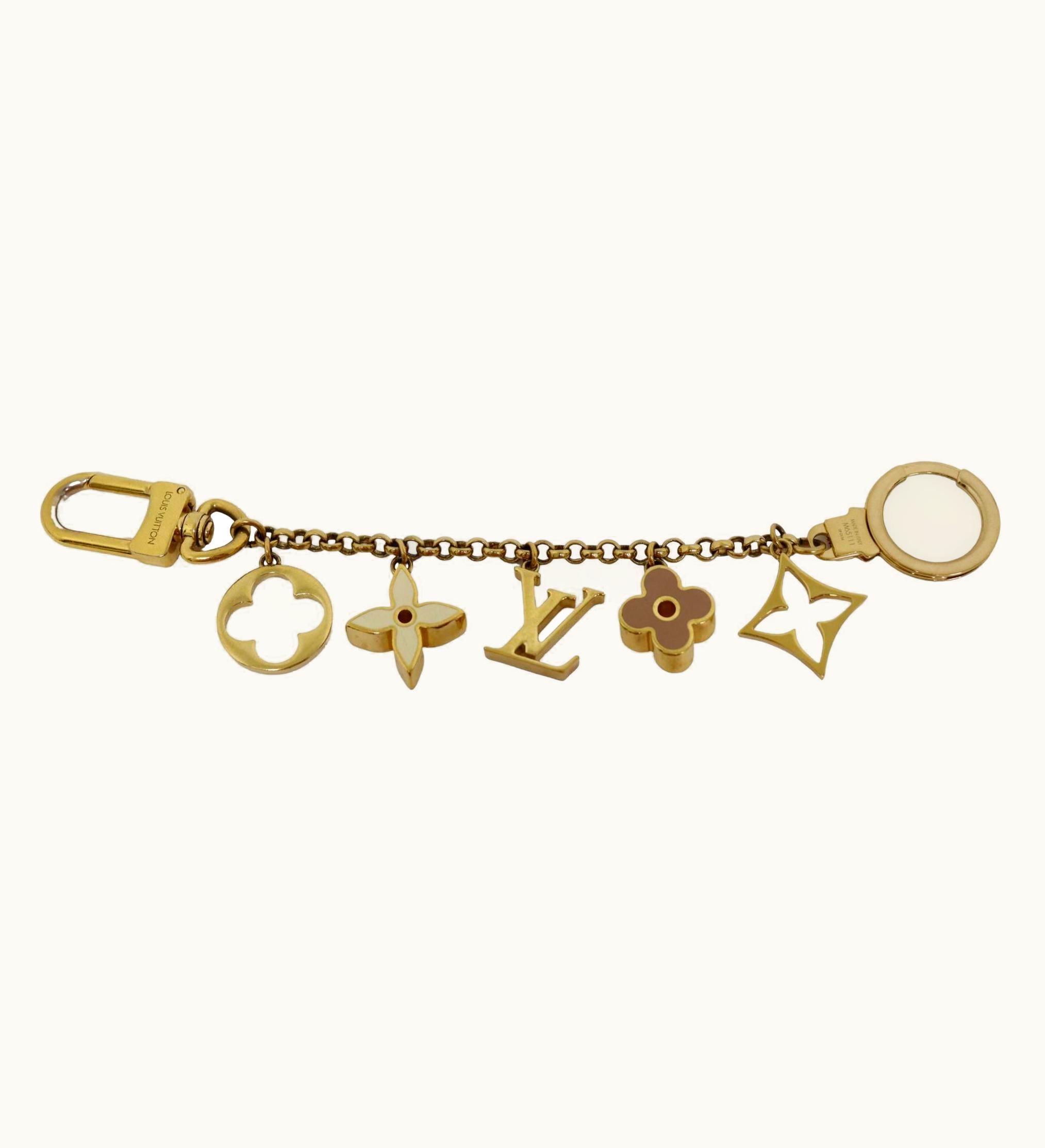 Louis Vuitton Fleur De Monogram Bag Charm Chain UZ0581028