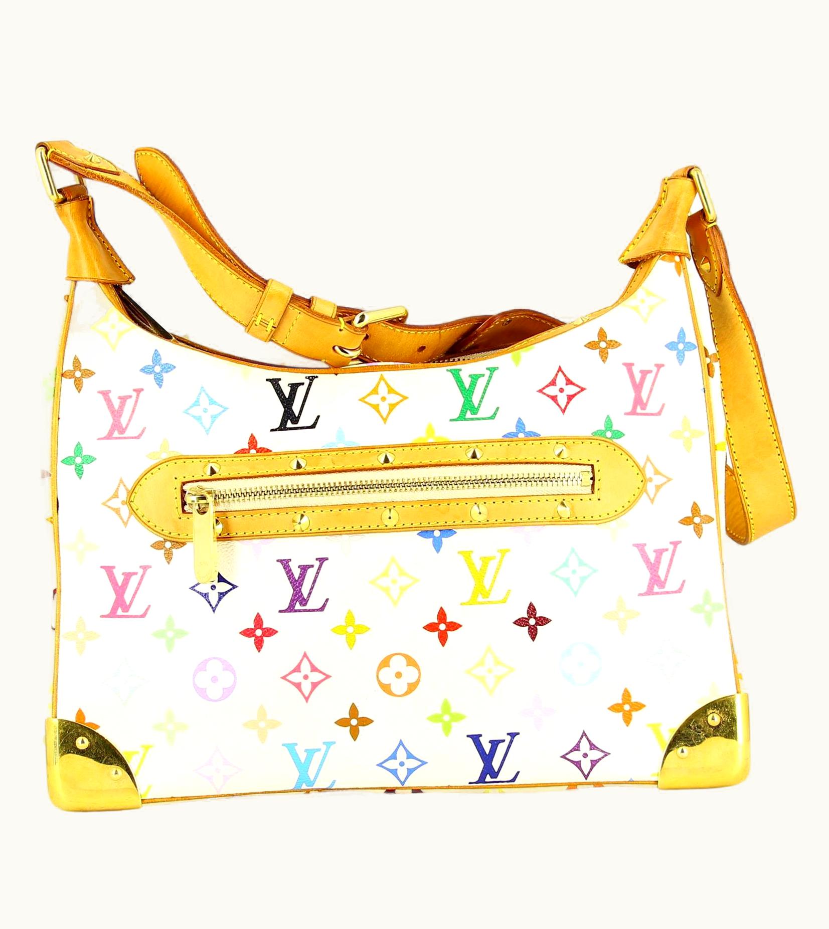 Louis Vuitton 2010 Louis Vuitton Boulogne Handbag In Multicolor Monogram