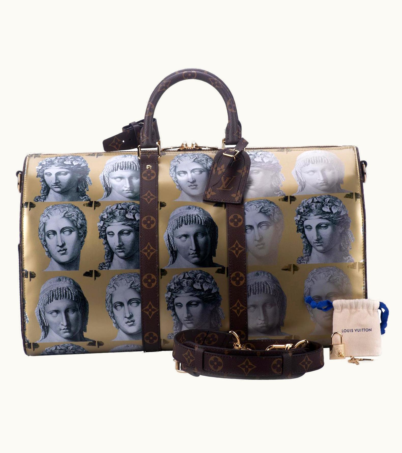 Louis Vuitton Limited Edition Fornasetti Keepall 45 Bag UZ0581047