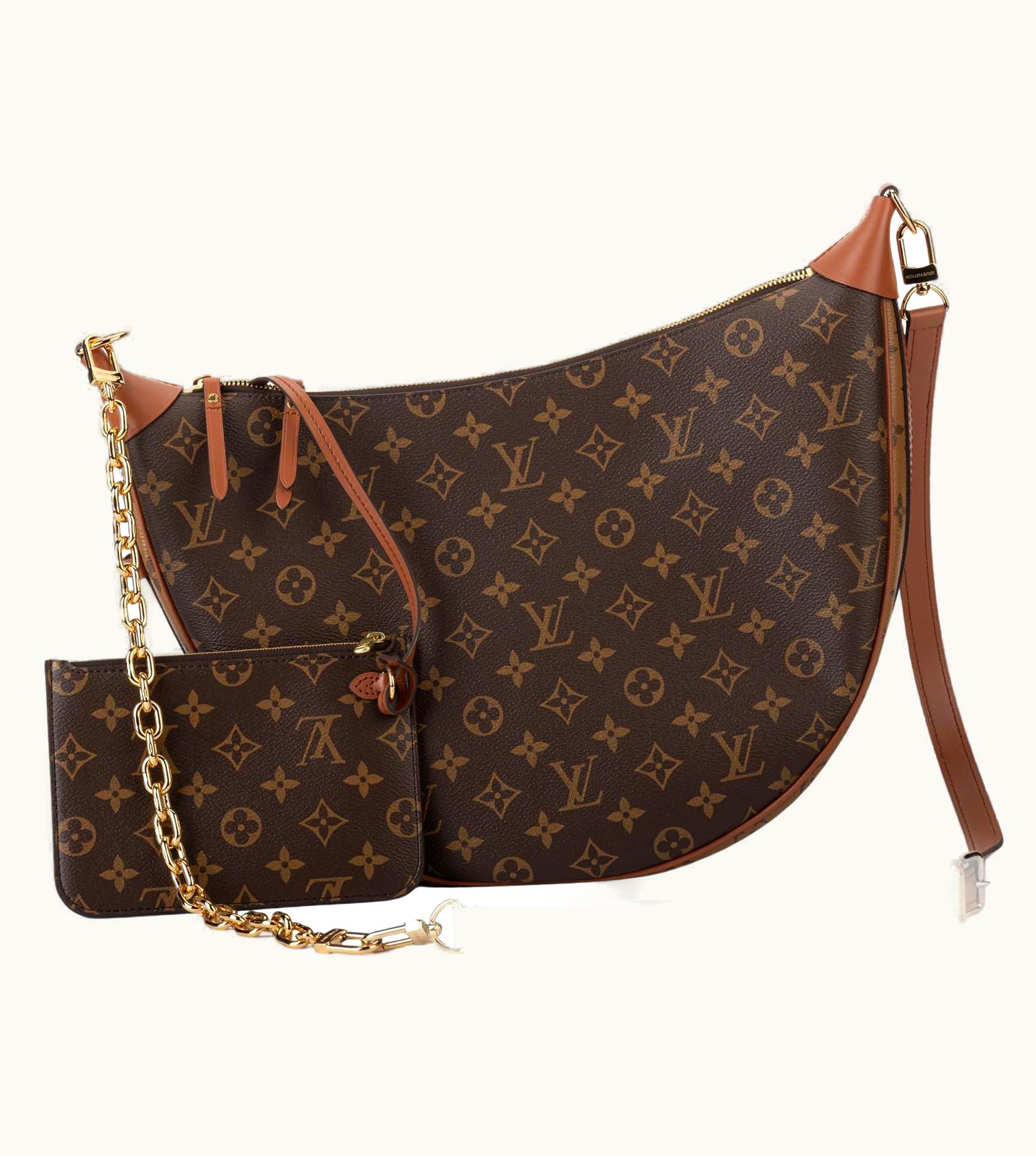 Louis Vuitton Bnib 2 Tone Monogram Hobo Bag