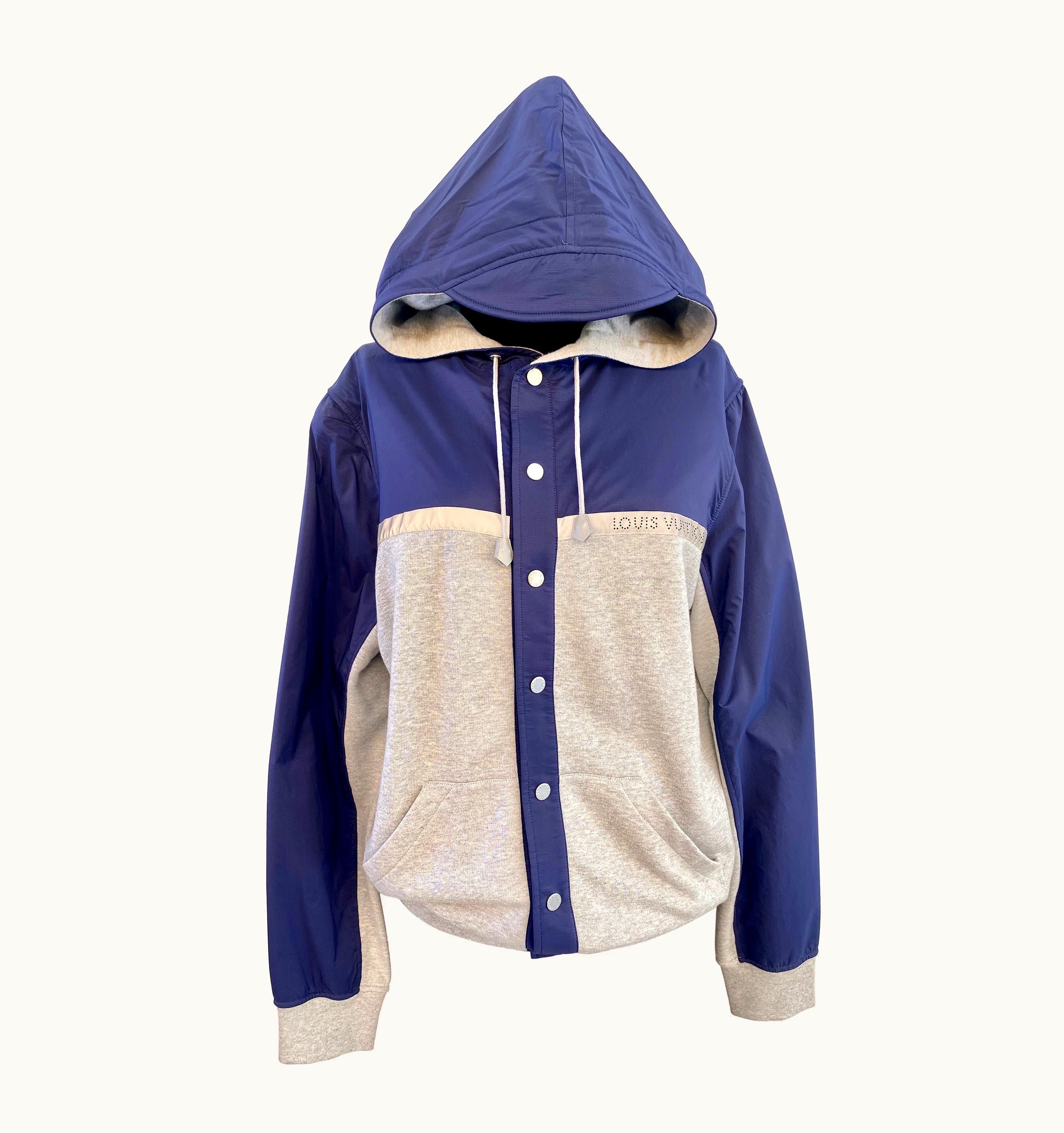 Louis Vuitton Logo Limited Edition Travel Hoodie Jacket