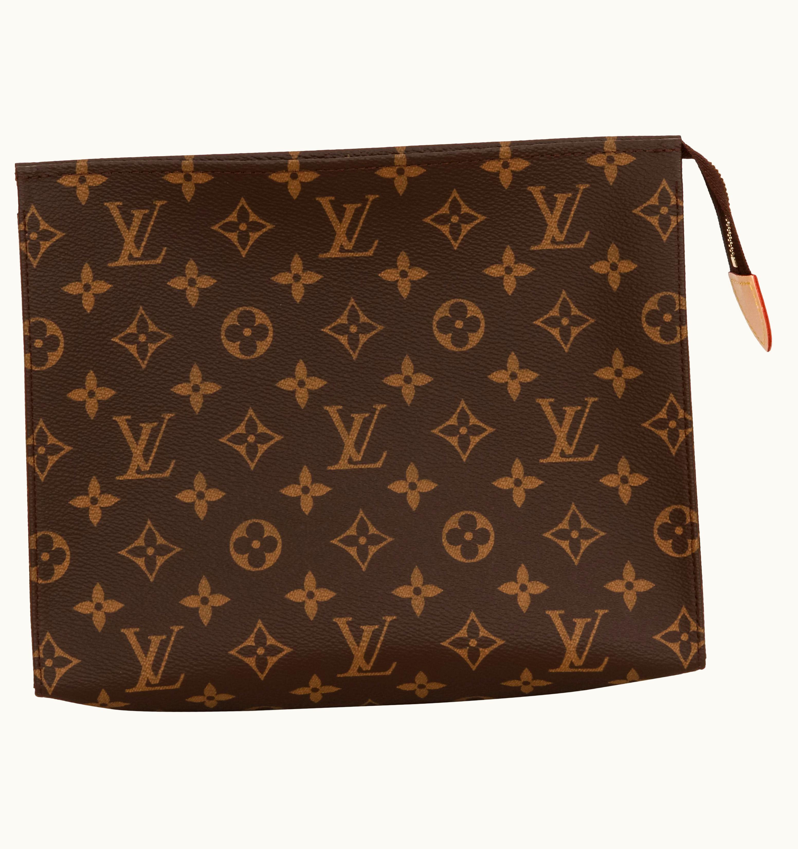 Louis Vuitton Monogram Toiletry Clutch In Box
