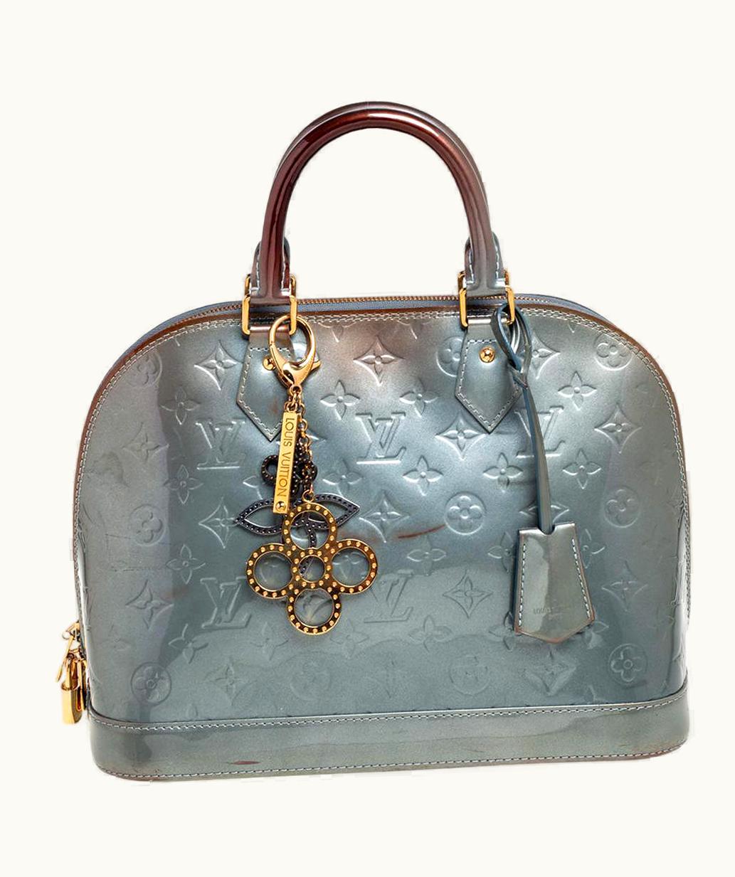 Louis Vuitton Givre Monogram Vernis Alma Pm Bag UZ0581072