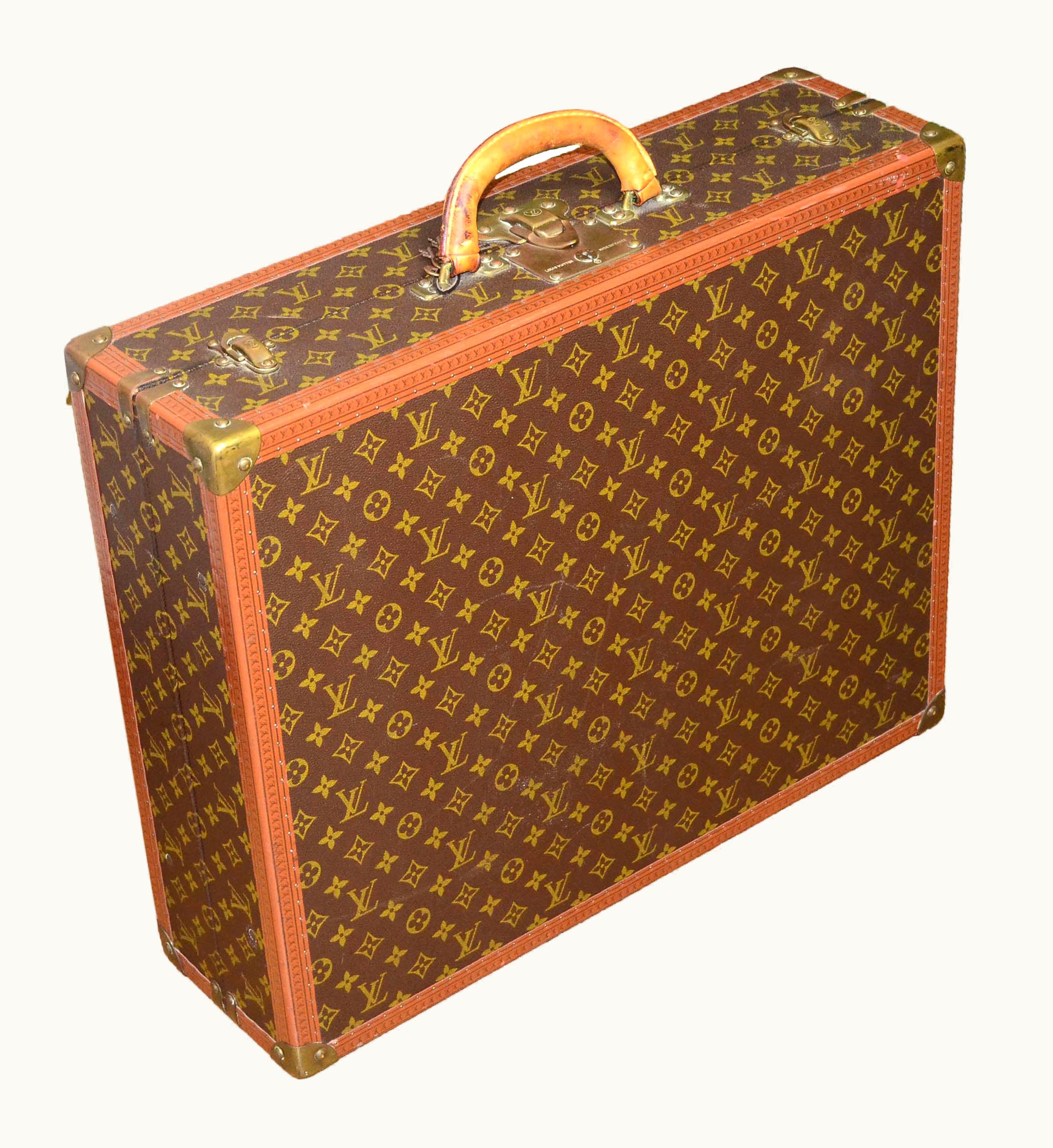 Louis Vuitton Vintage Monogram 60cm Hardcase Suitcase Trunk