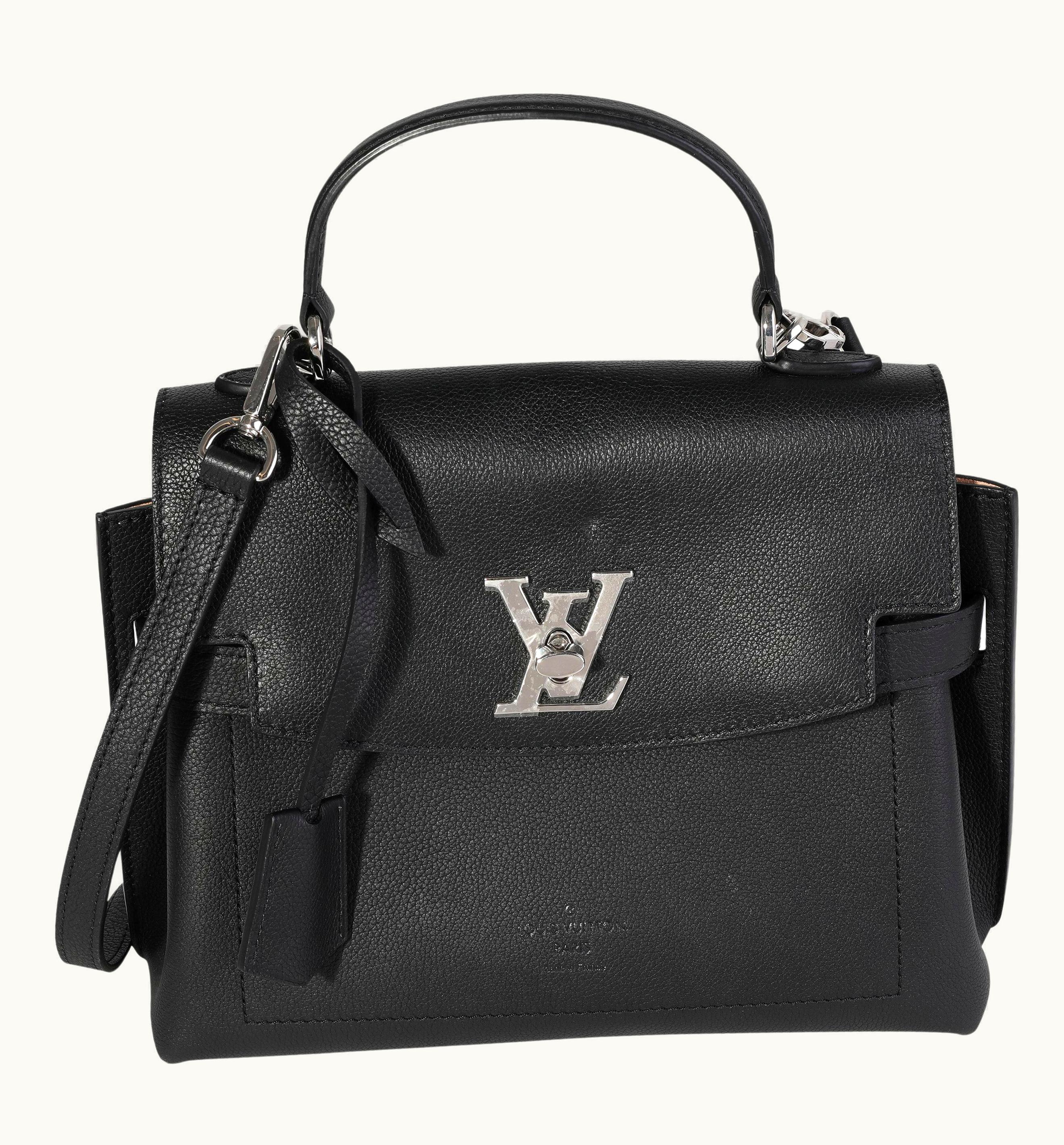 Louis Vuitton Black Soft Calfskin Lockme Ever Bb UZ0581098