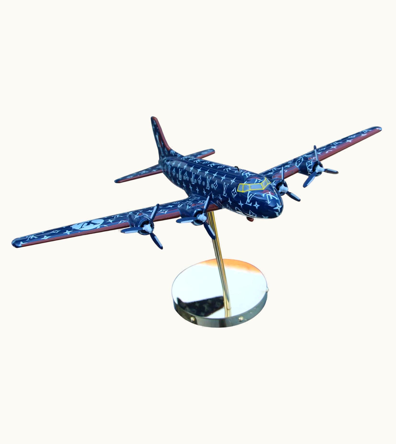 Louis Vuitton 1980 Shop Window Display Airplane Model UZ0581107