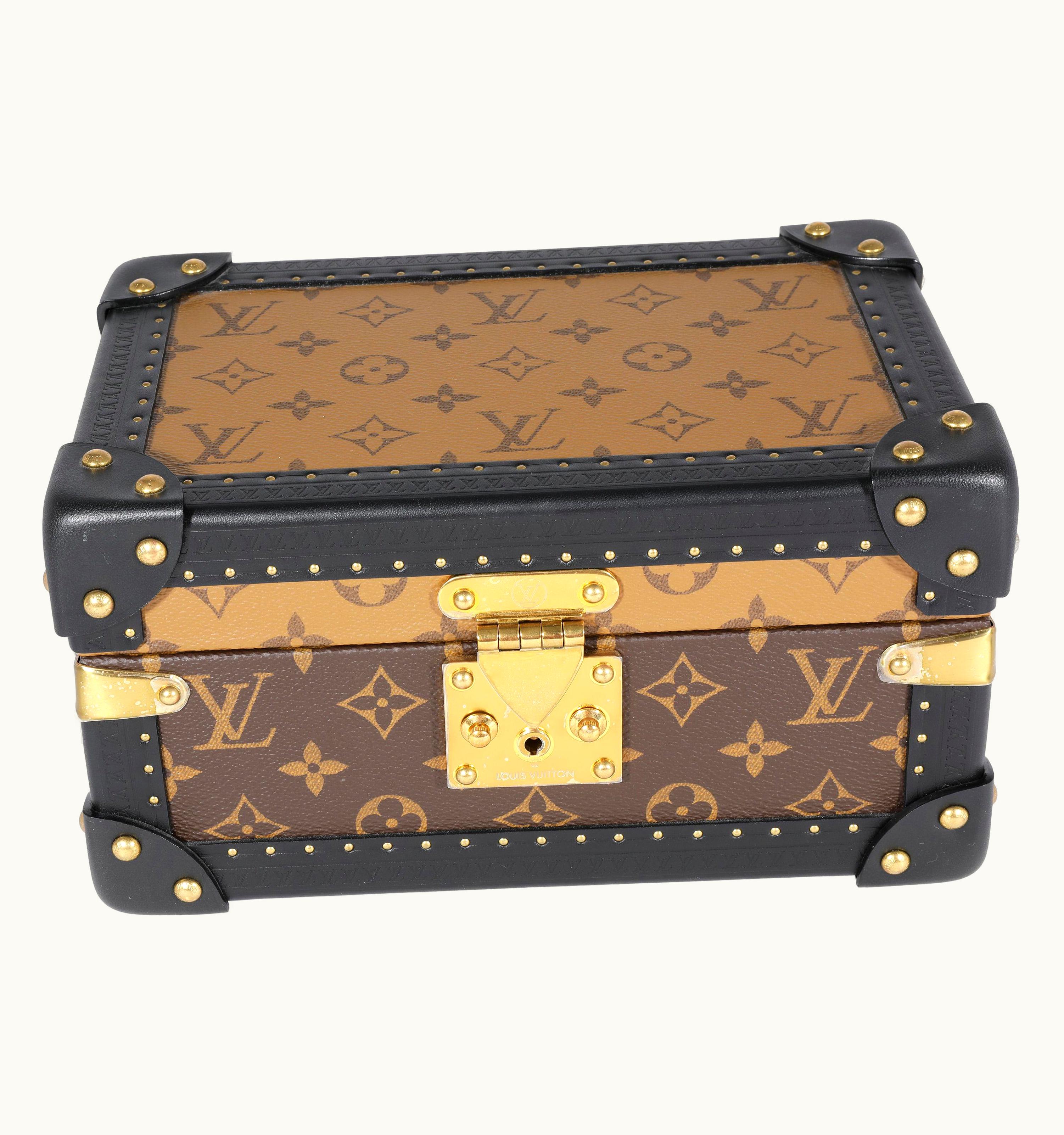 Louis Vuitton Monogram Reverse Canvas Coffret Tresor
