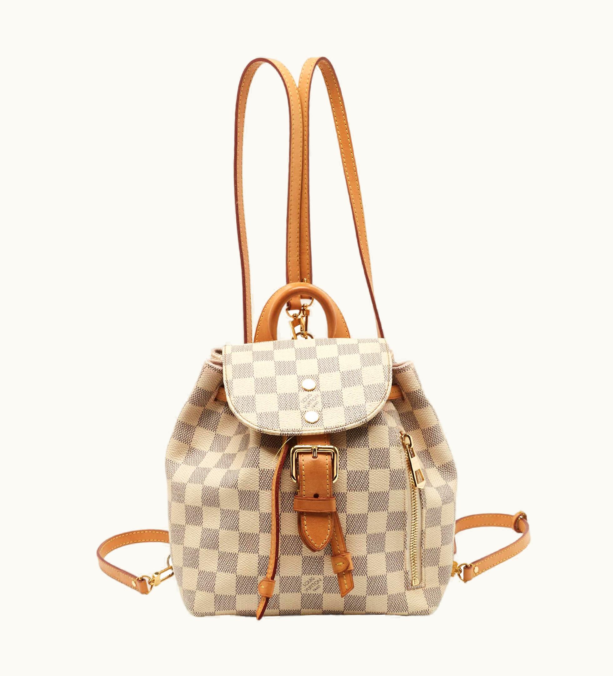 Louis Vuitton Damier Azur Canvas Sperone Bb Bag