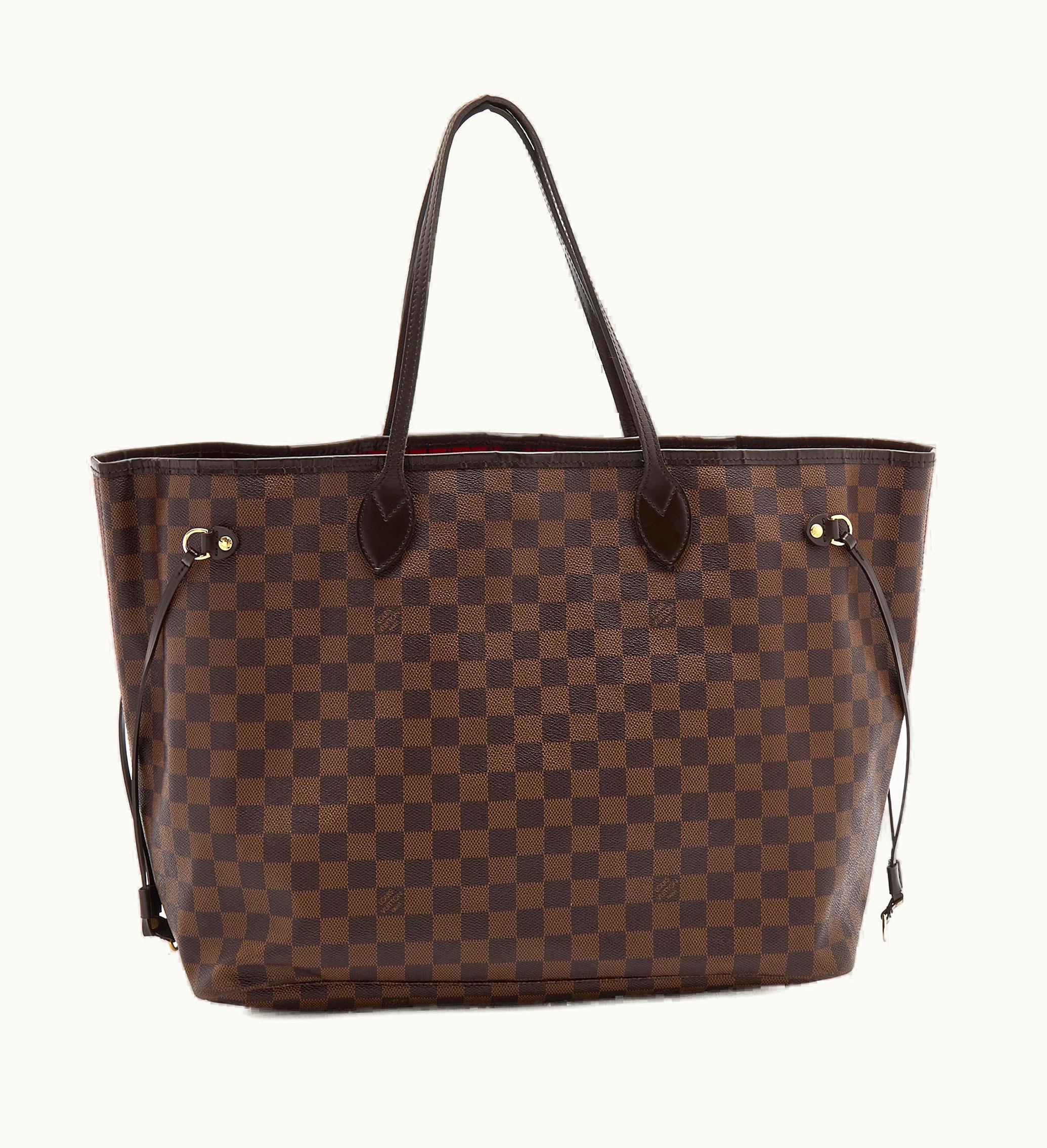 Louis Vuitton Damier Ebene Canvas Neverfull Gm Bag UZ0581120