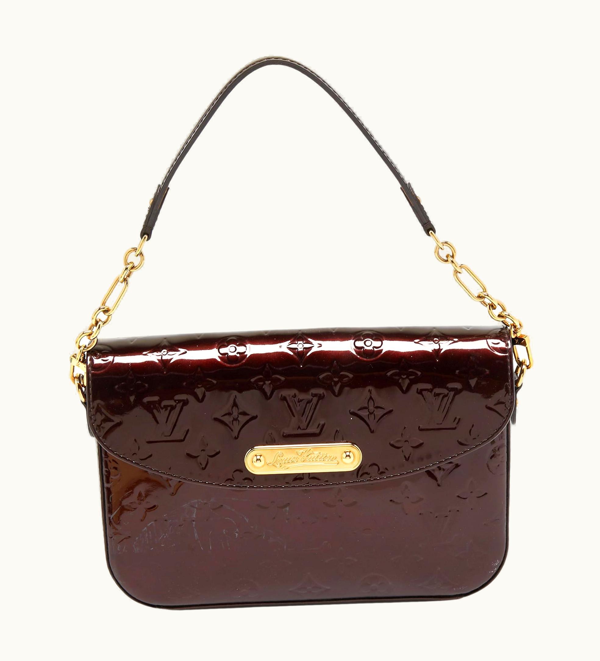 Louis Vuitton Amarante Monogram Vernis Rodeo Drive Bag
