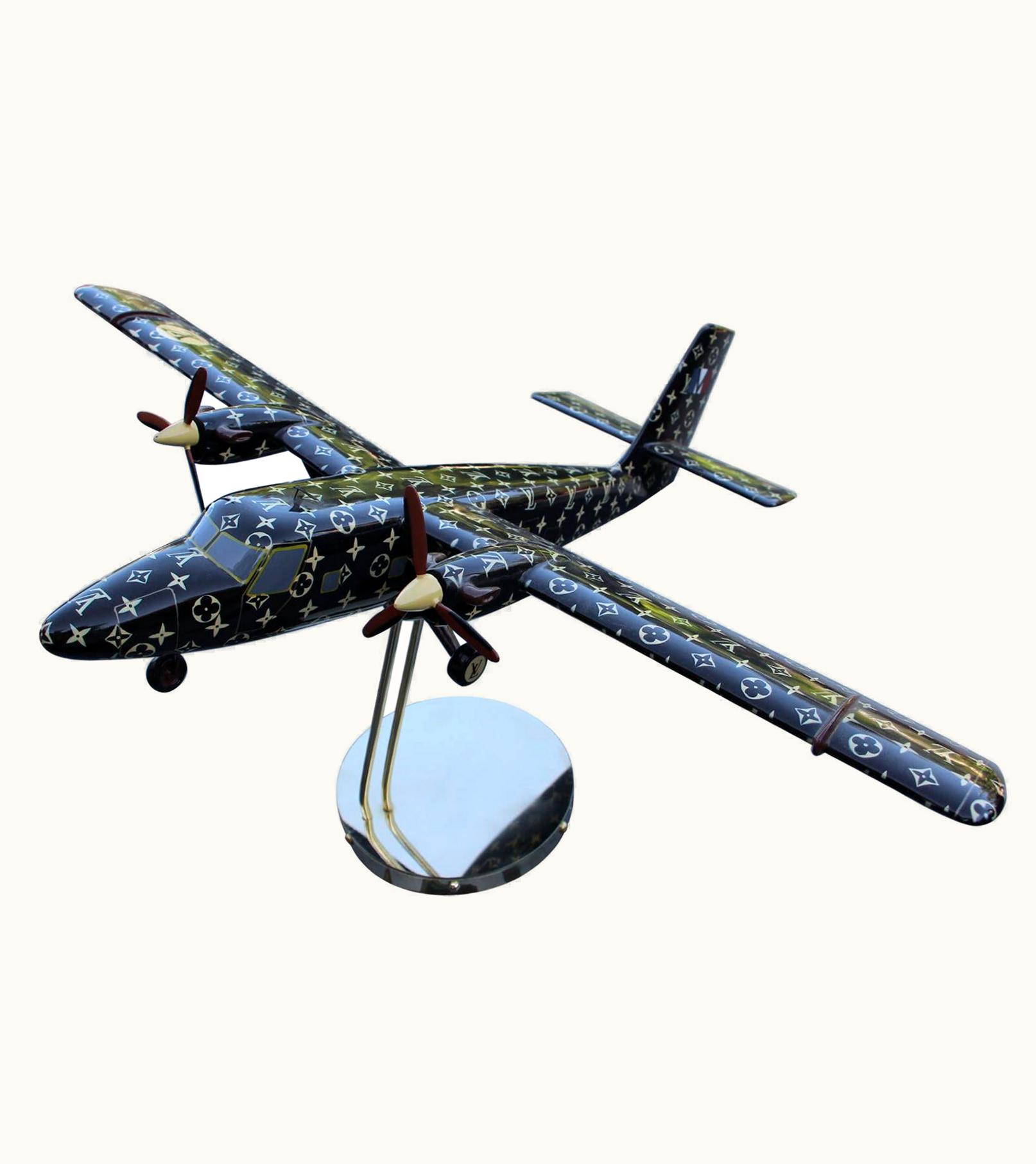 Louis Vuitton 1980 Shop Window Display Airplane Model UZ0581174