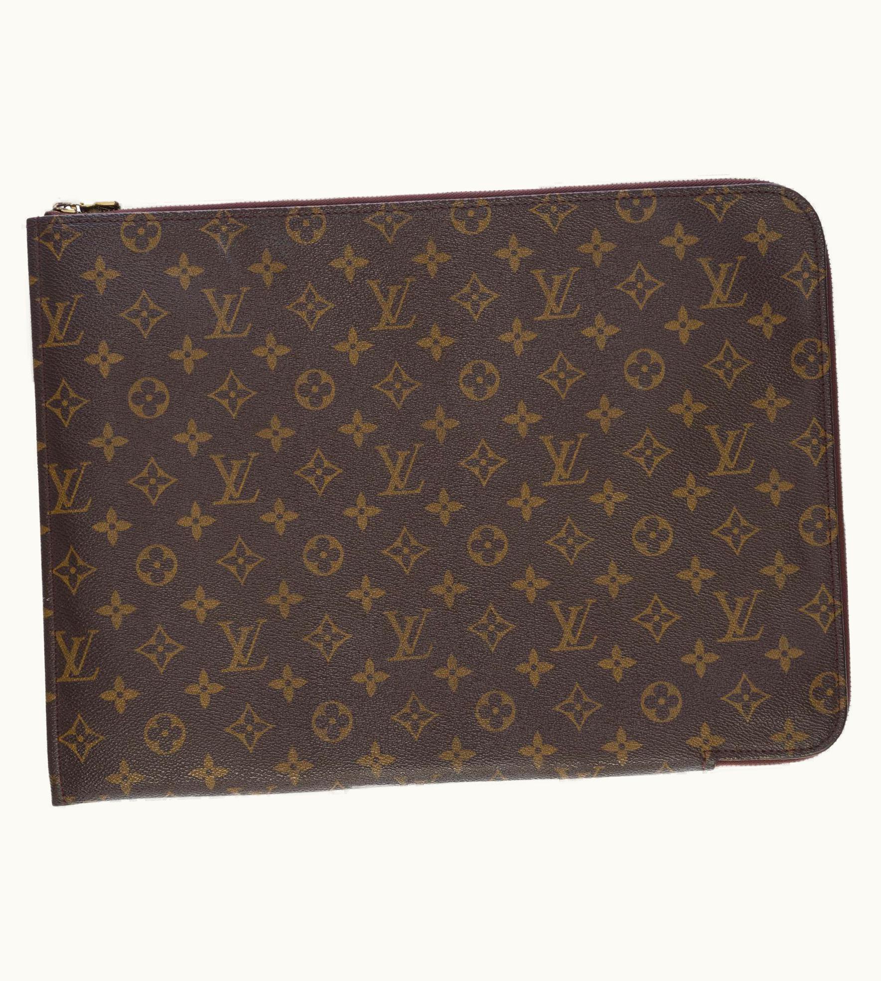 Louis Vuitton Document Holder In Brown Monogram Canvas