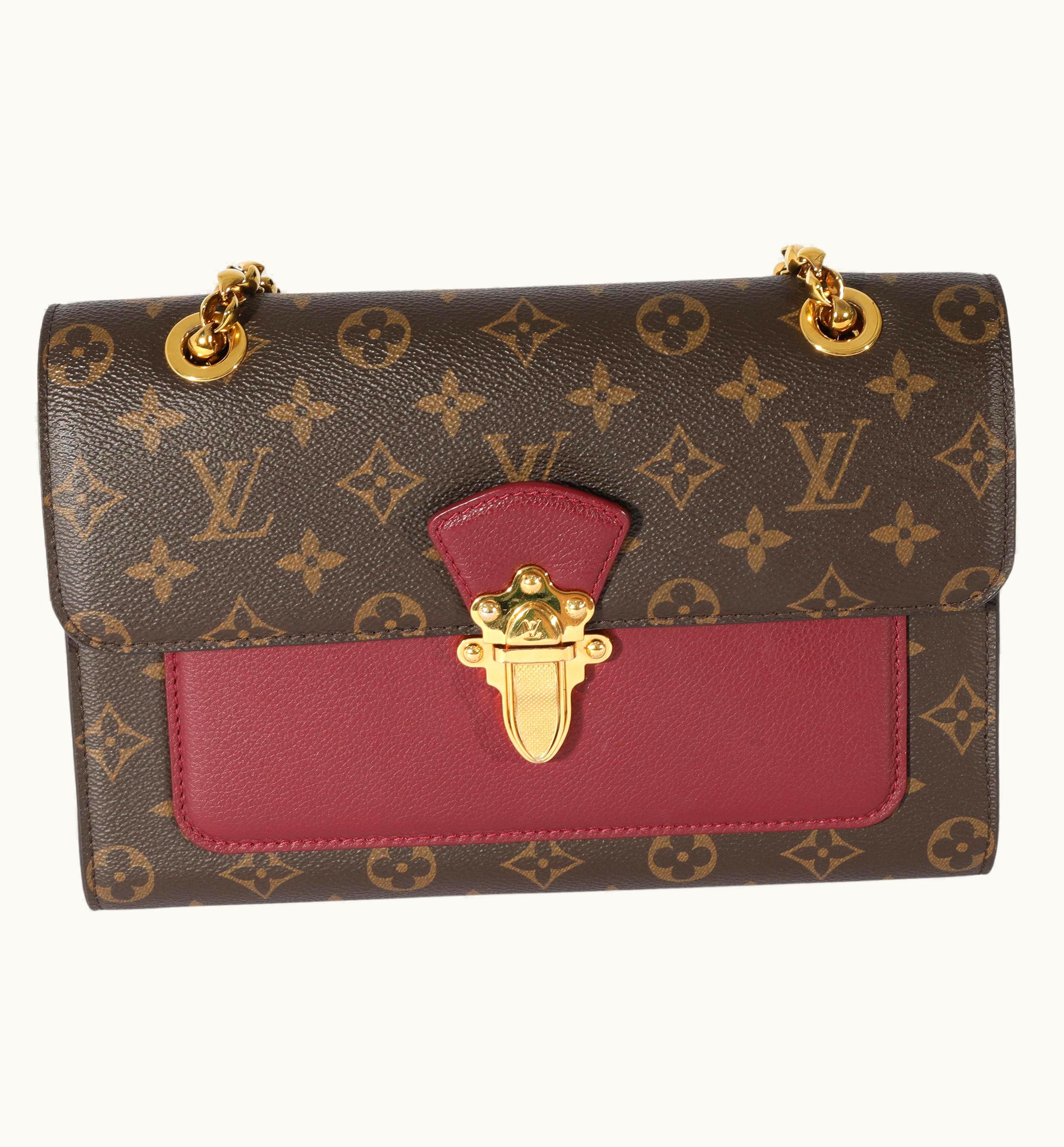 Louis Vuitton Monogram Canvas Raisin VIctoire Chain Bag