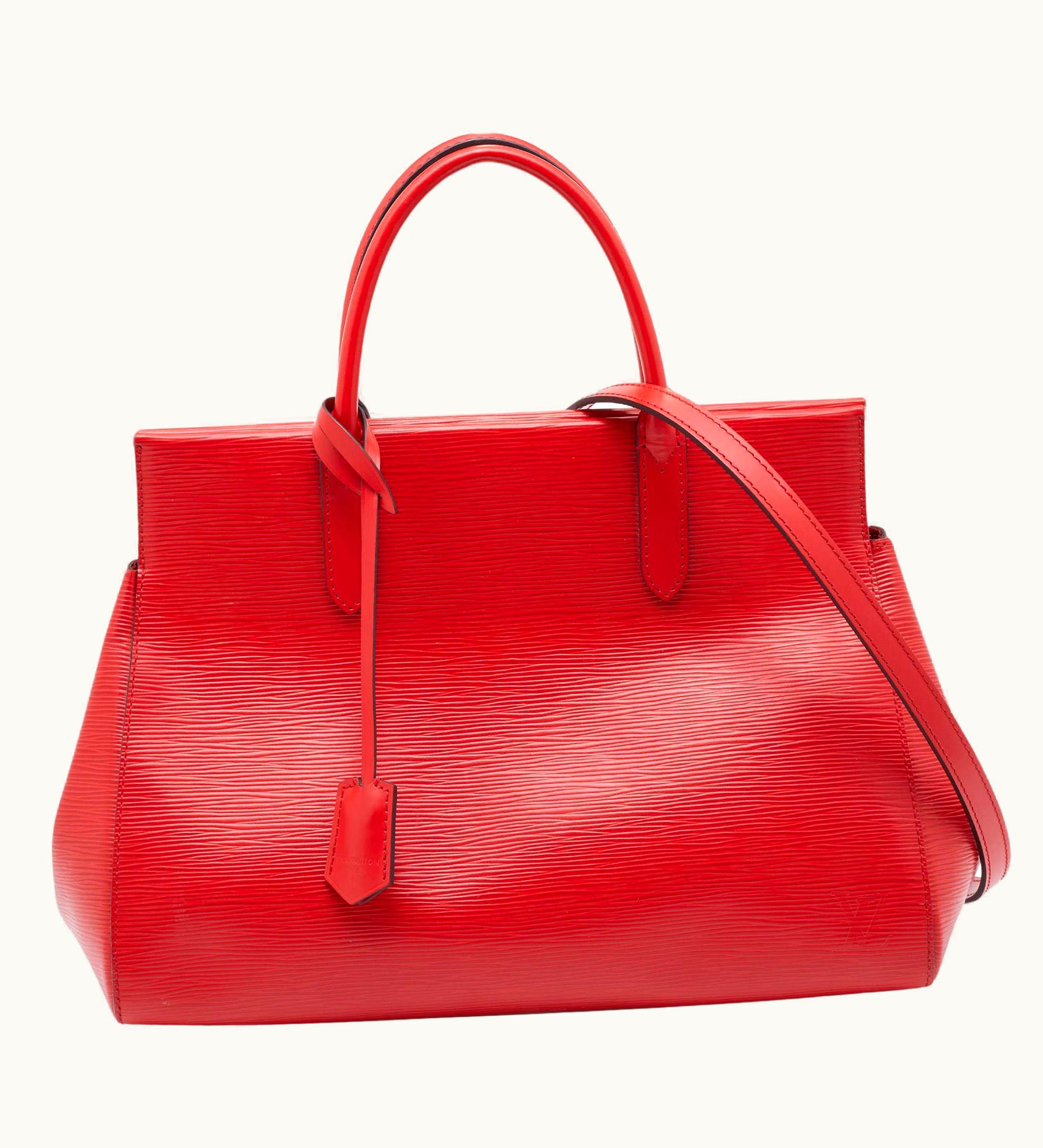 Louis Vuitton Coquelicot Epi Leather Marly mm Bag UZ0581243