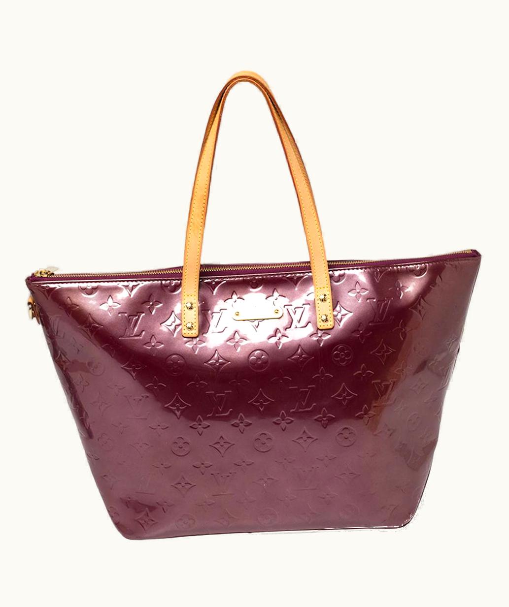 Louis Vuitton Violette Monogram Vernis Bellevue Gm Bag