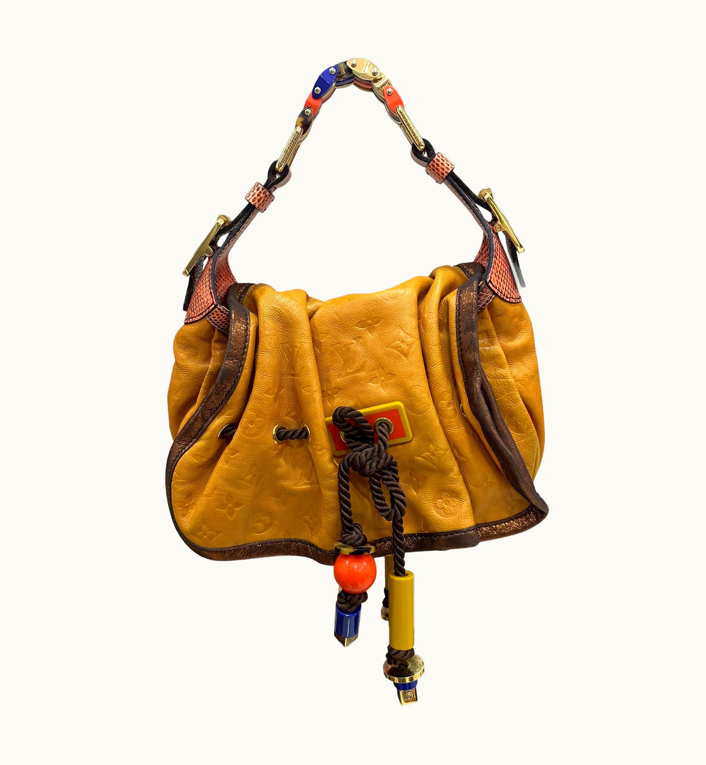 Louis Vuitton 2009 Louis Vuitton Kalahari Pm Ocher Limited Edition