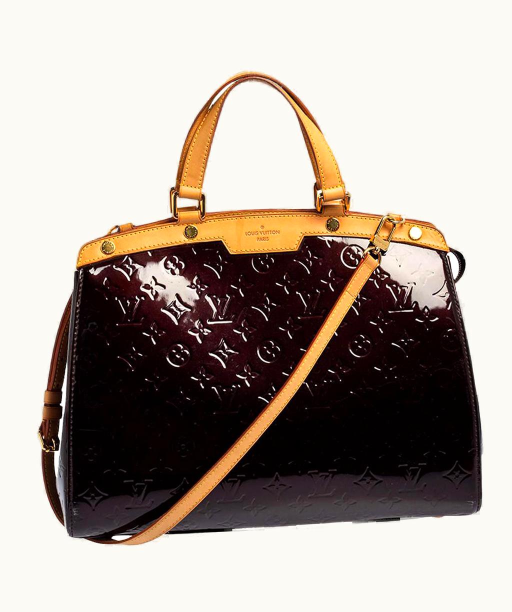 Louis Vuitton Amarante Monogram Vernis Brea Gm Bag UZ0581262