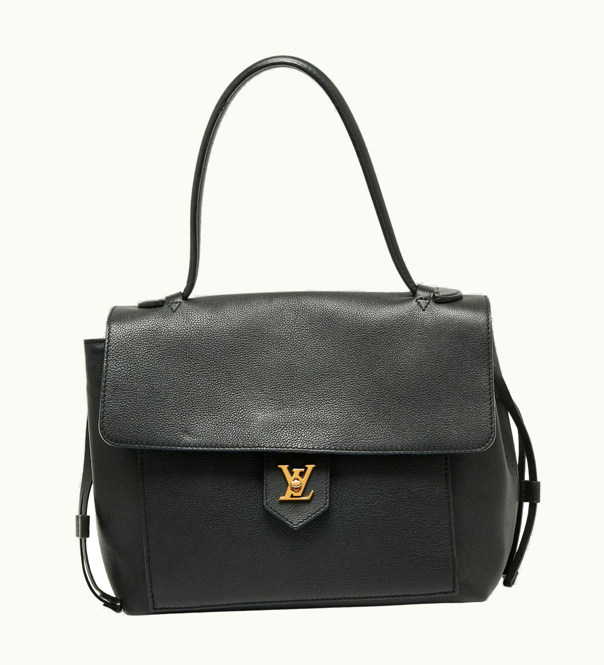 Louis Vuitton Black Empriente Leather Lockme mm Bag