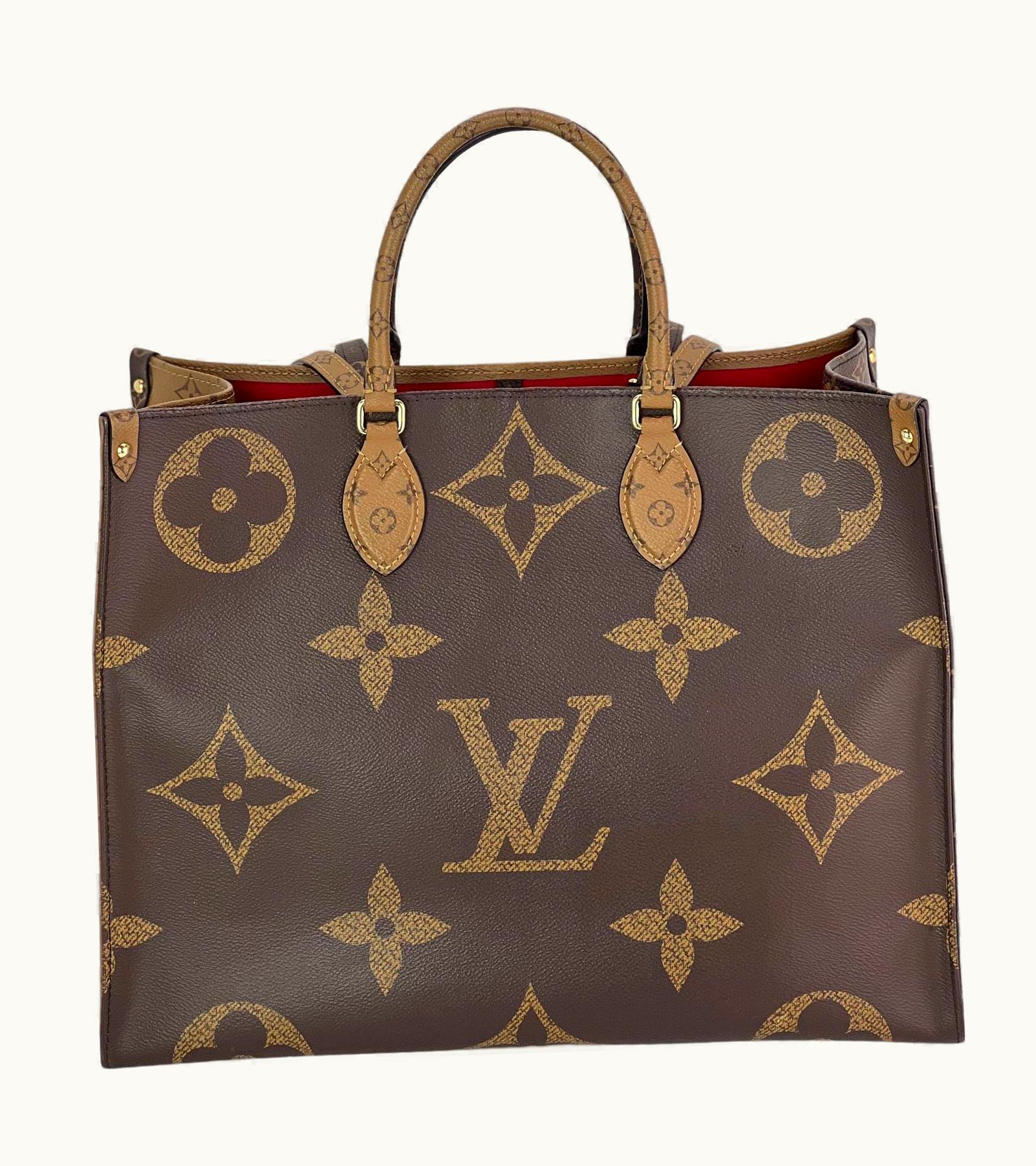 Louis Vuitton Onthego Gm Reverse Giant Monogram Tote