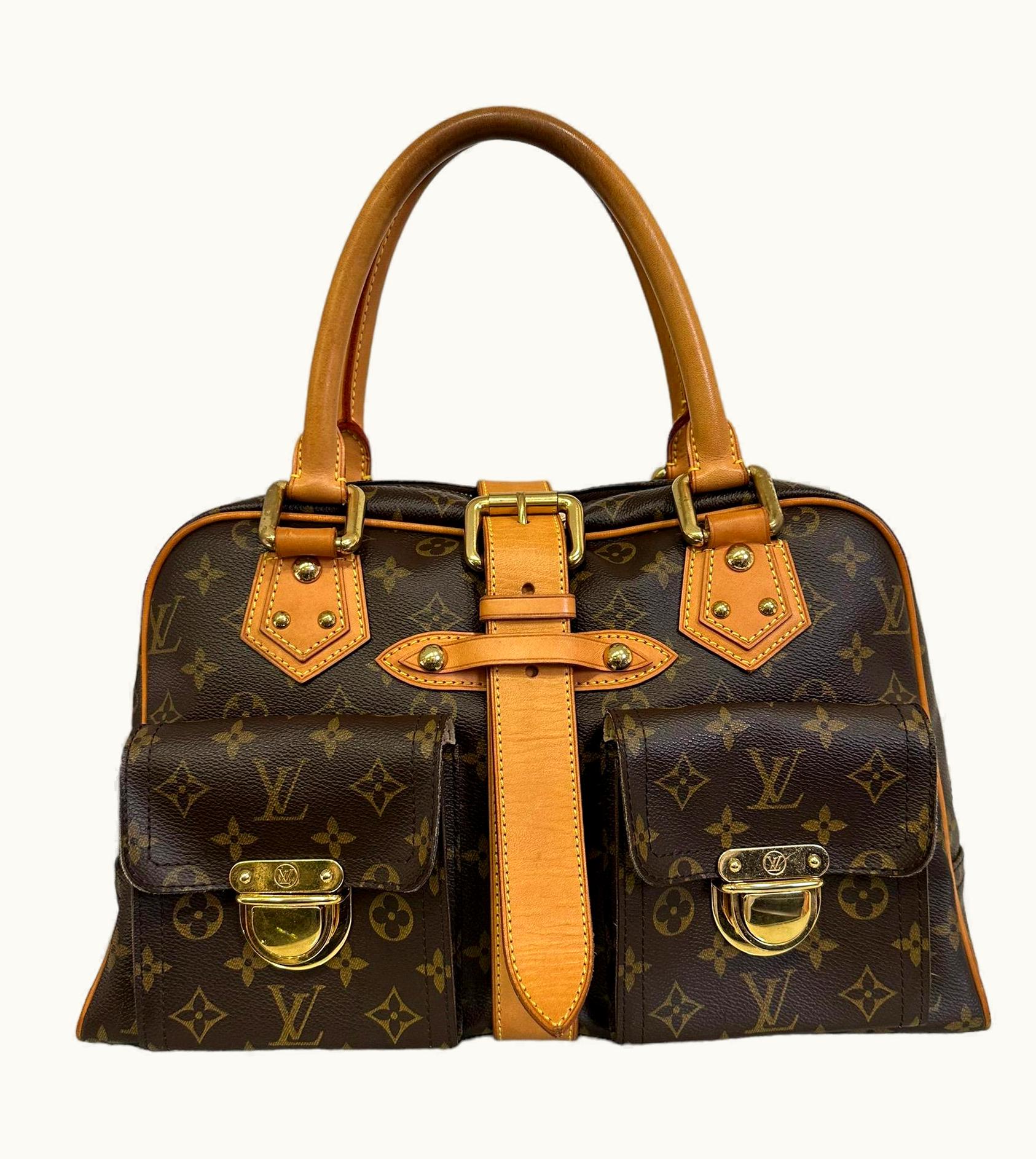 Louis Vuitton Manhattan Gm Monogram Top Handle Bag