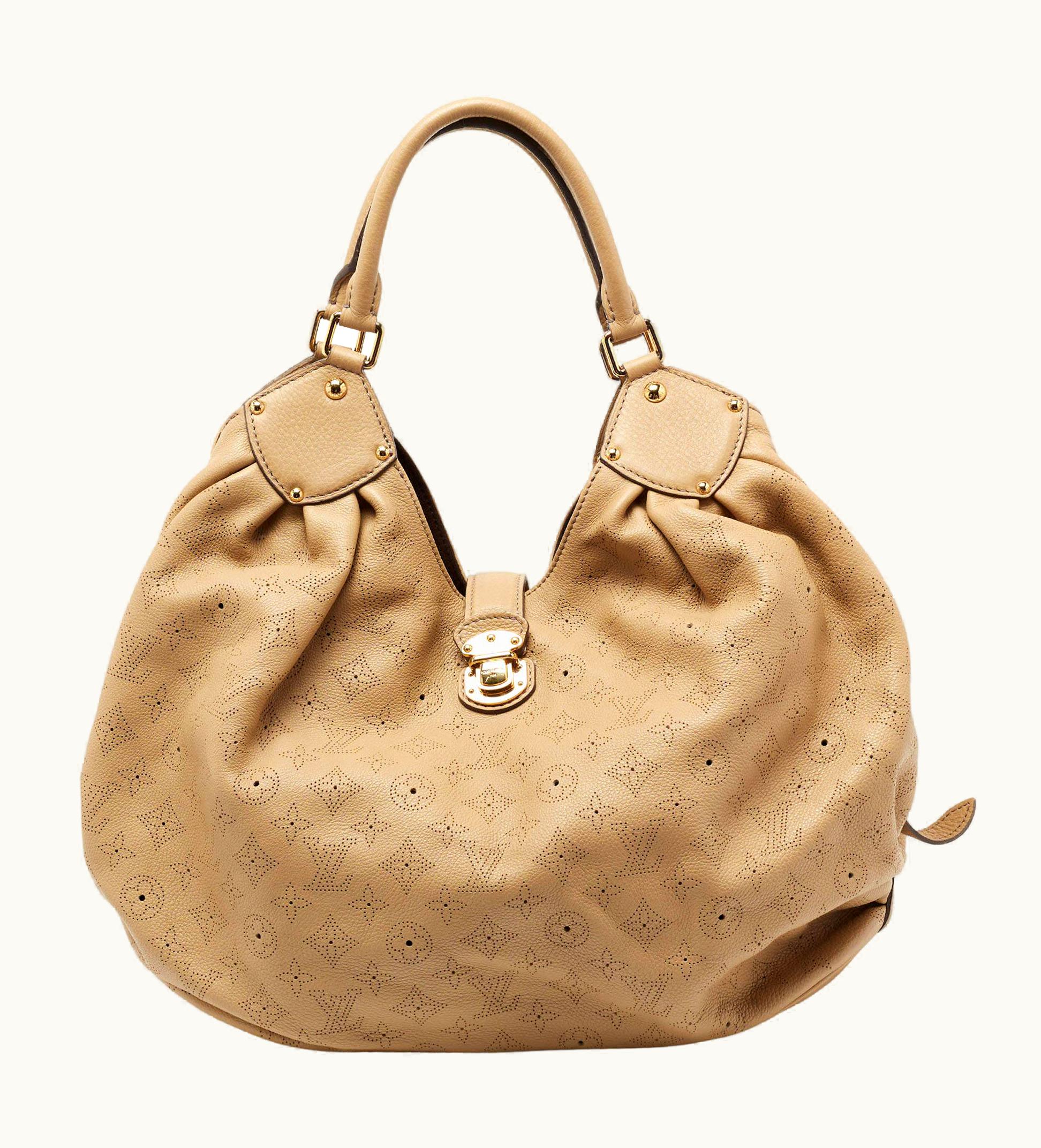 Louis Vuitton Beige Monogram Mahina Leather Bag UZ0581322