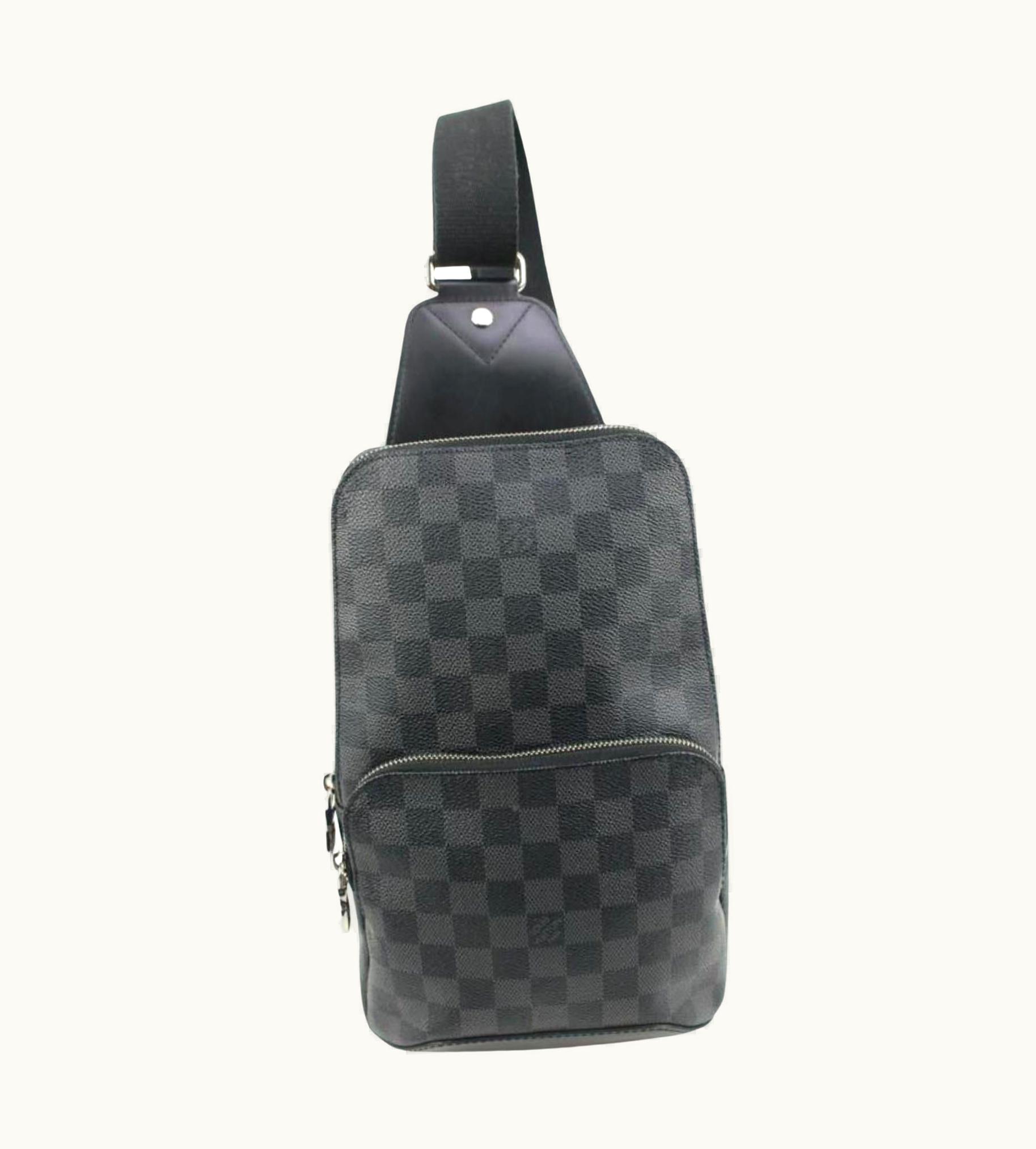 Louis Vuitton Damier Graphite Avenue Sling Bag 48lk43