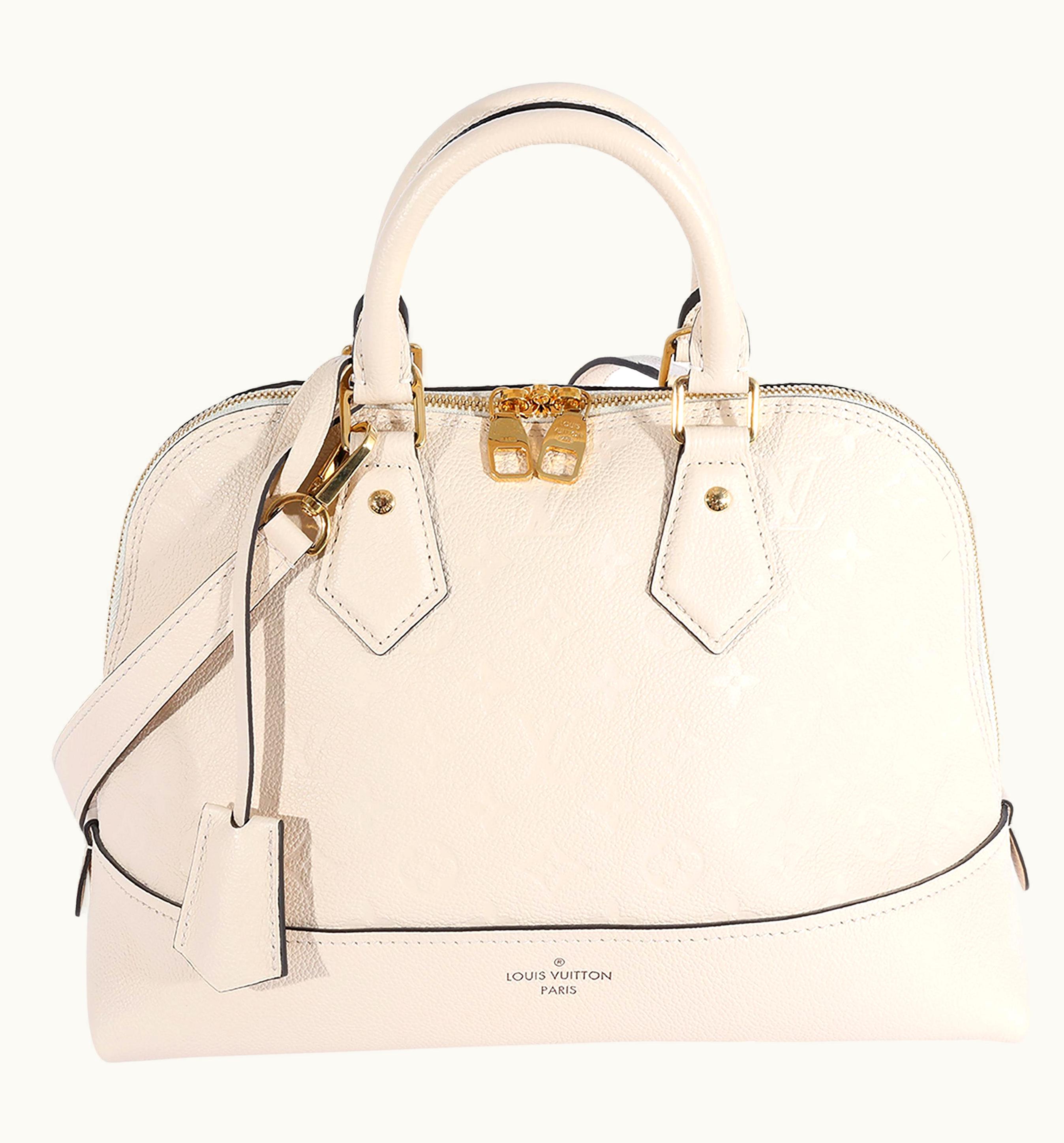 Louis Vuitton Creme Monogram Empreinte Neo Alma Pm