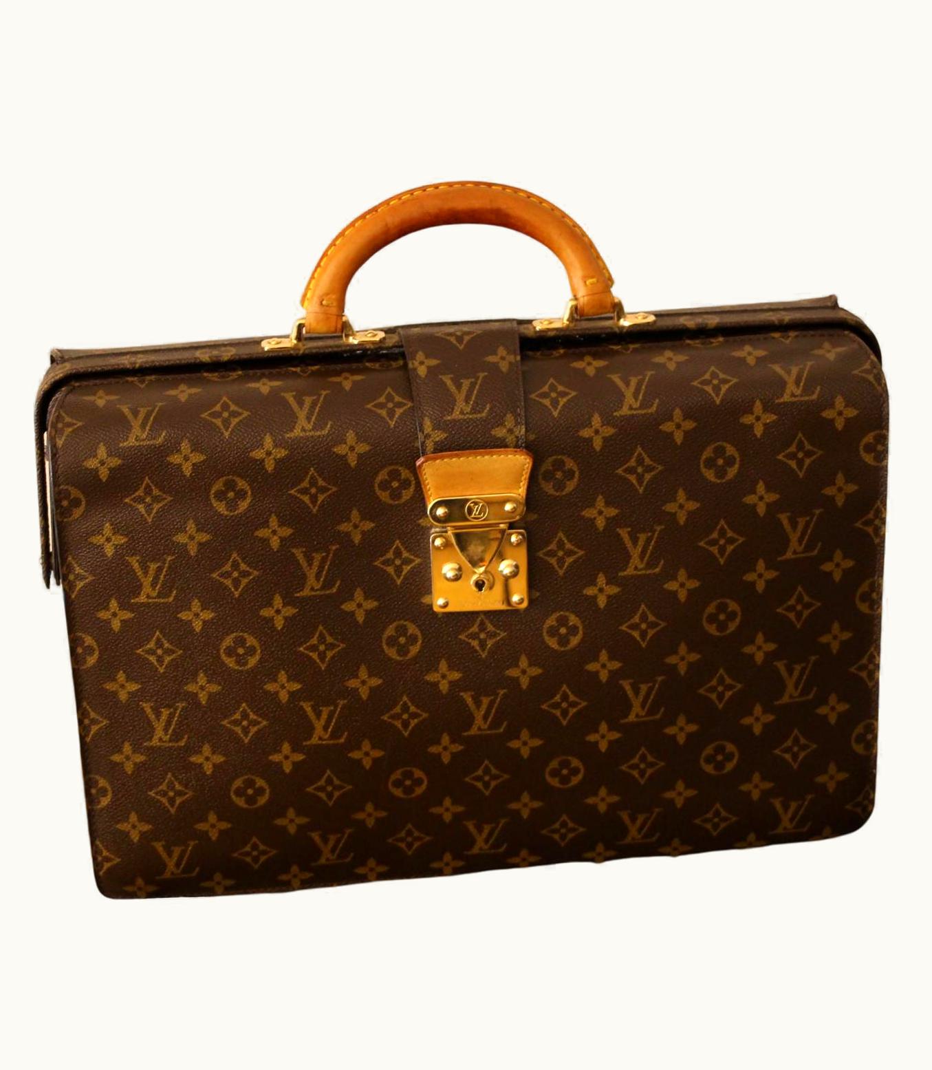 Louis Vuitton Monogram Pilot Or Doctor' Briefcase, Louis Vuitton Serviette