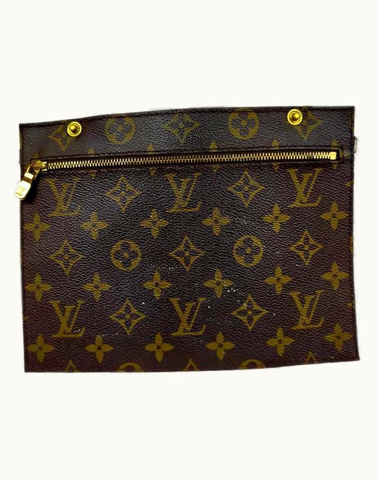 Louis Vuitton Monogram Randonnee Pouch Cosmetic Case Make Up Clutch