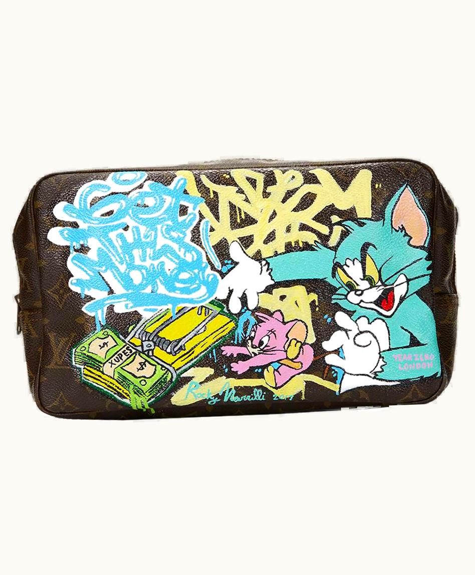 Louis Vuitton 1983 Louis Vuitton 'Get This Money' Xupes Year Zero London Toiletry Pouch