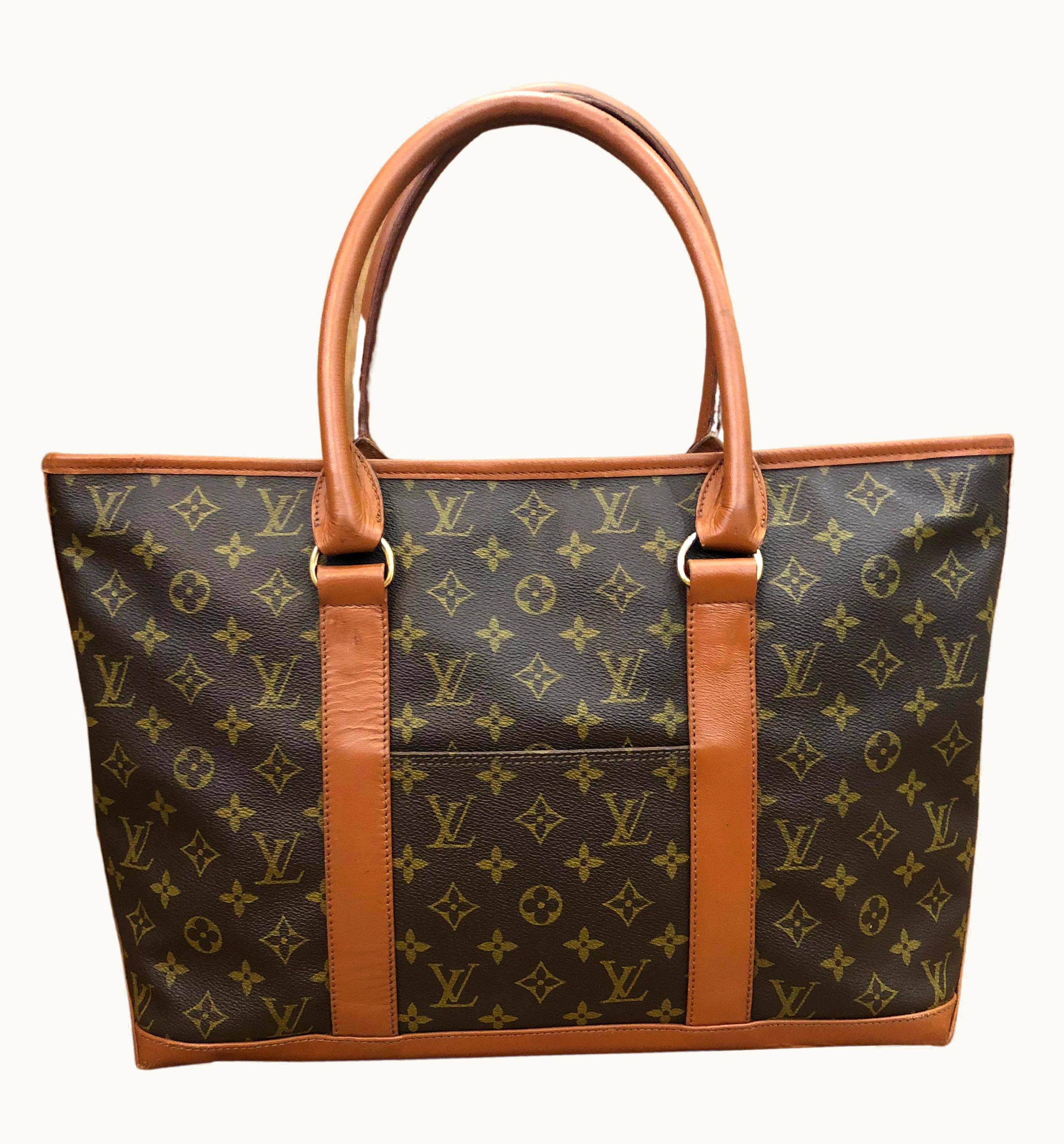 Louis Vuitton 1980s Louis Vuitton Monogram Canvas Sac Weekend Pm Tote