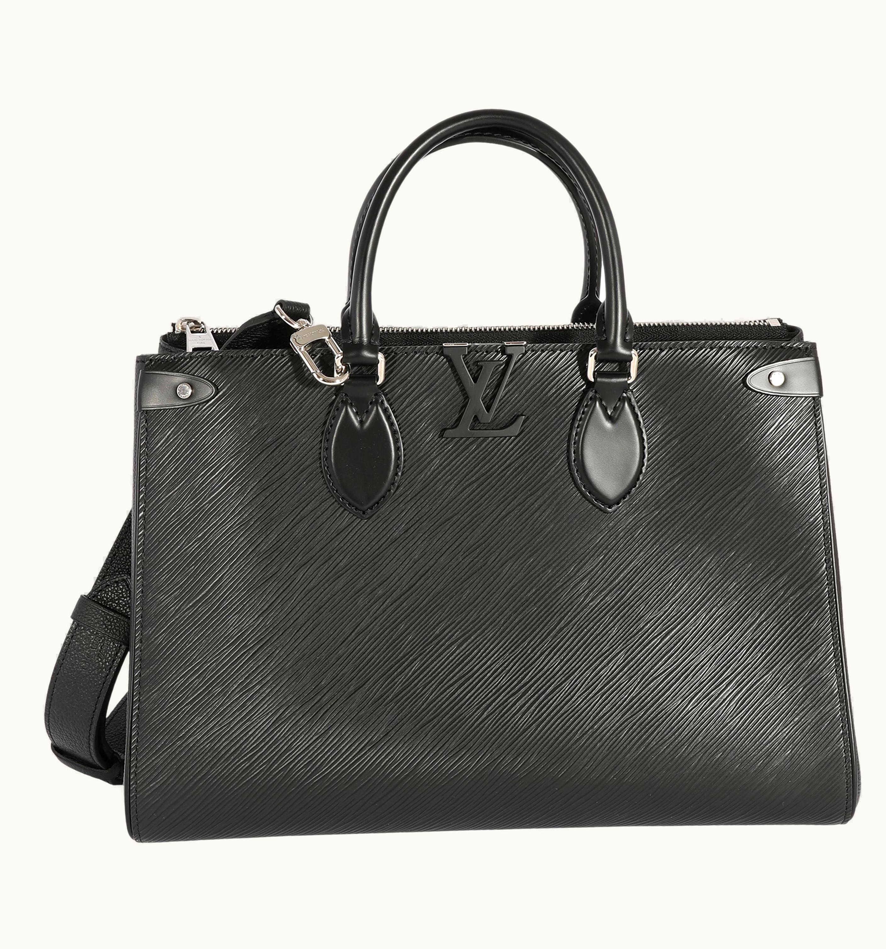 Louis Vuitton Black Epi Leather Grenelle mm Tote