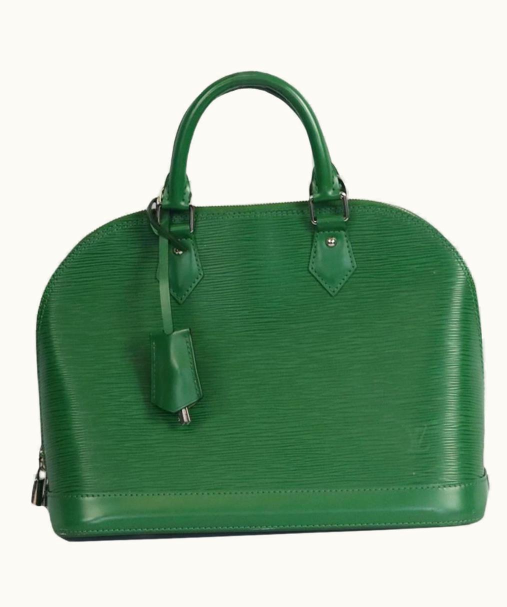Louis Vuitton Alma Pm Epi Leather Tote Bag