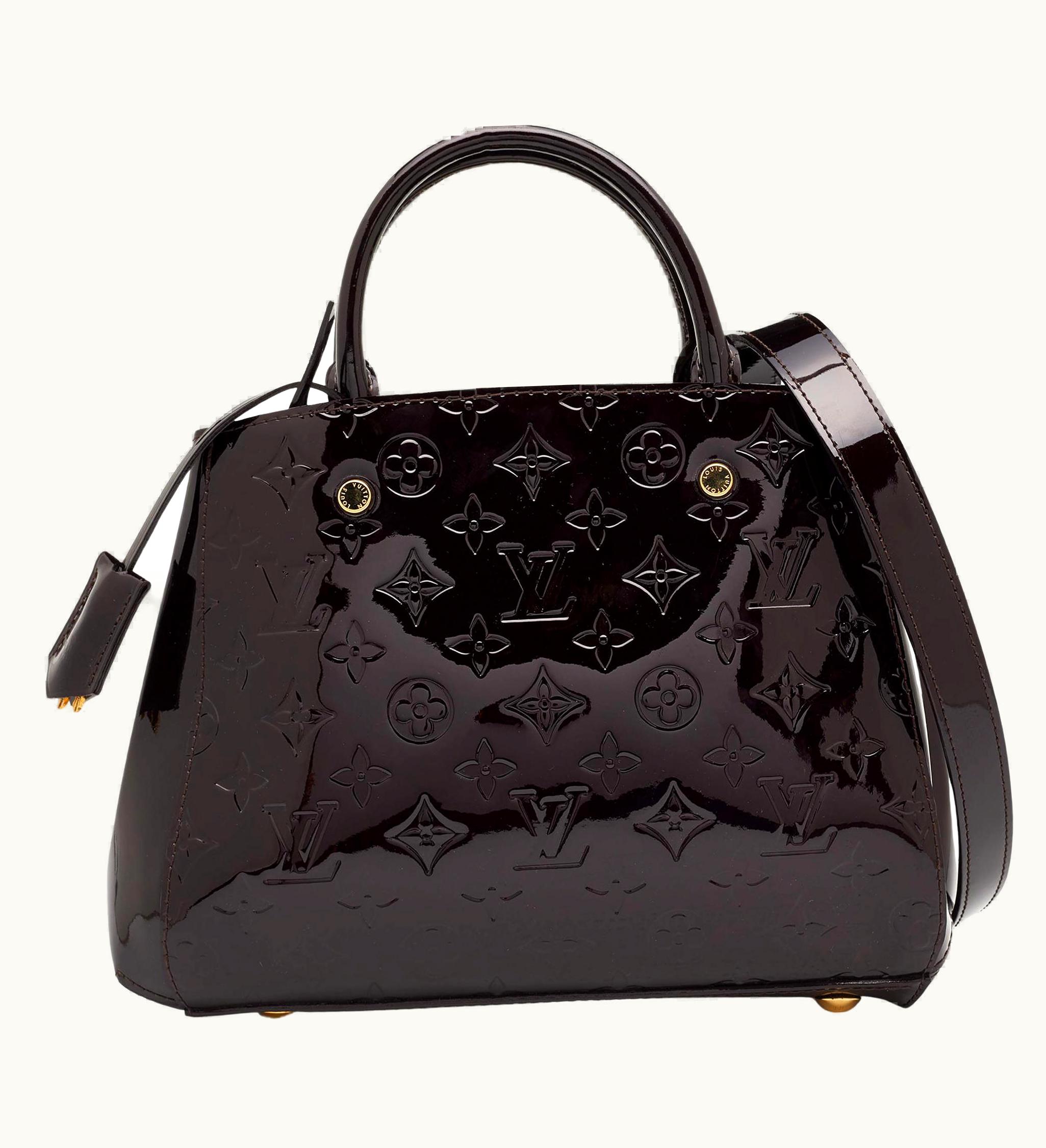 Louis Vuitton Amarante Monogram Vernis Montaigne Bb Bag UZ0581526