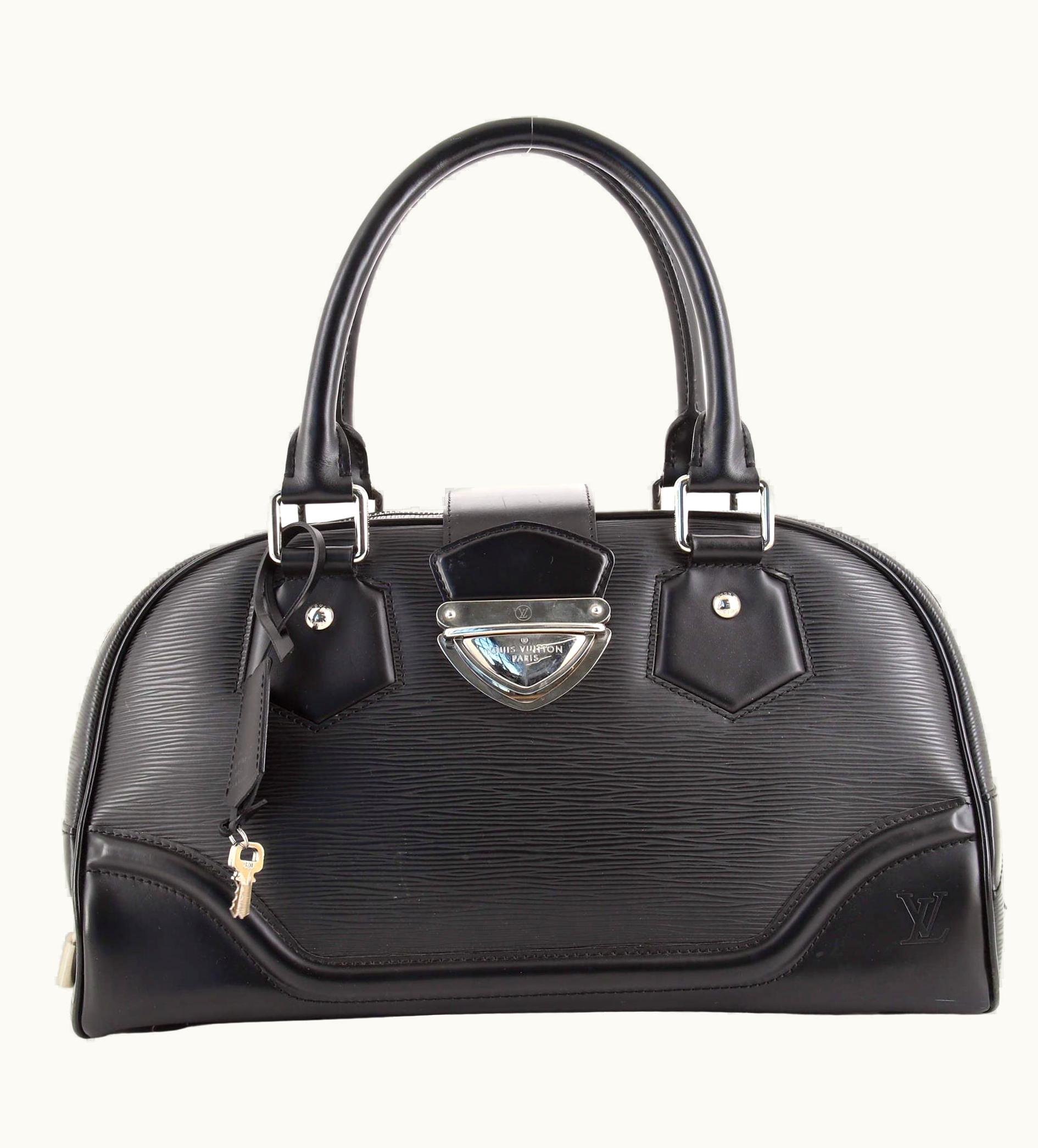 Louis Vuitton Montaigne Bowling Bag Epi Leather Gm