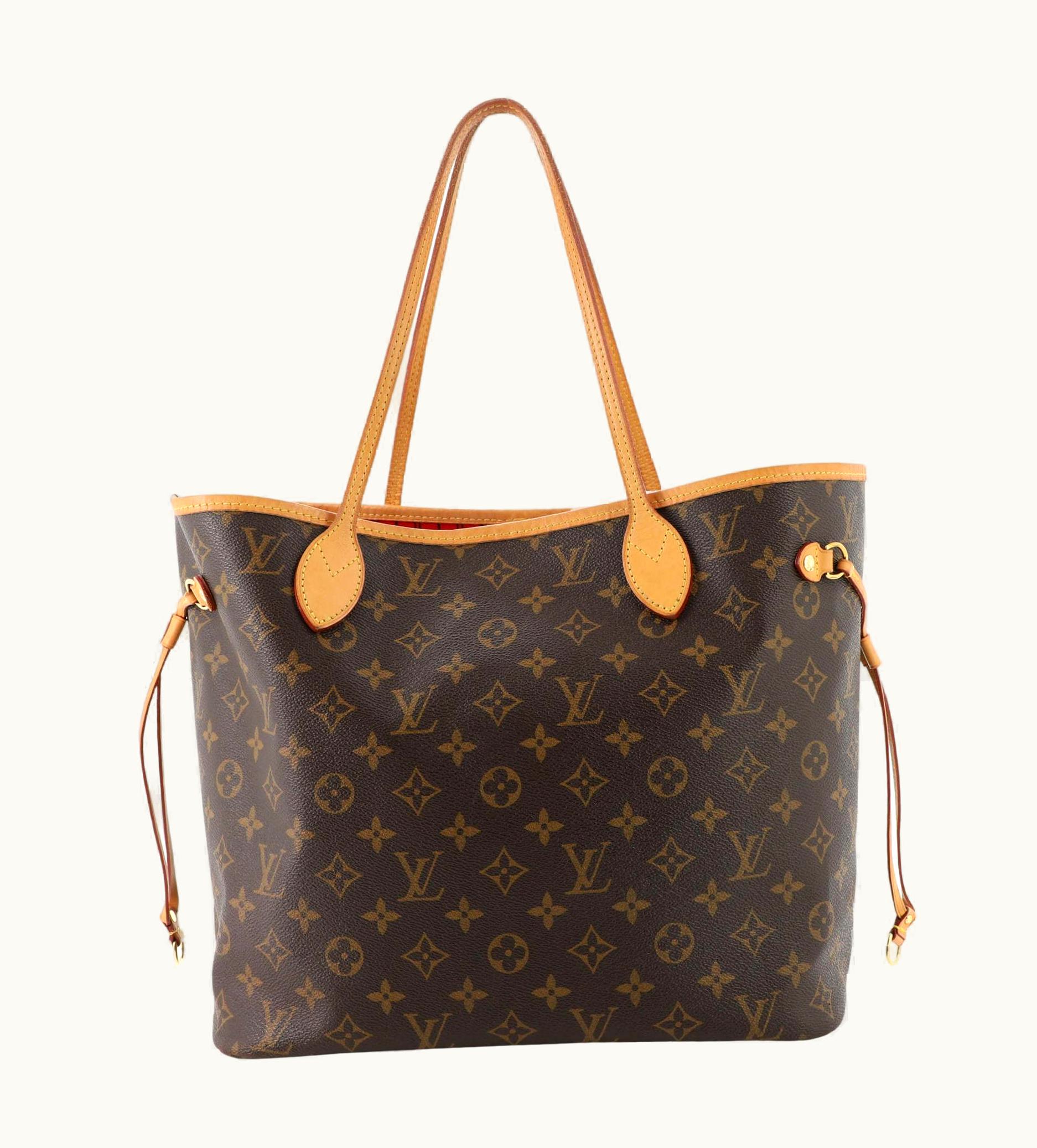 Louis Vuitton Neverfull Nm Tote Monogram Canvas Pm