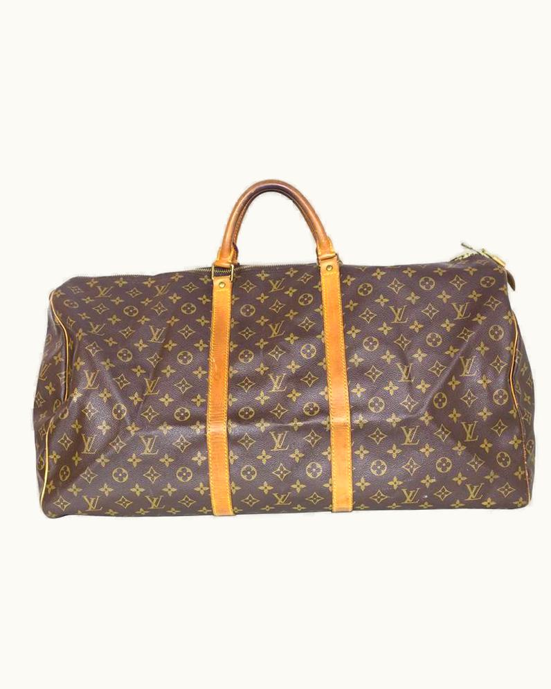 Louis Vuitton Vintage Monogram Keepall 60 Duffel Bag