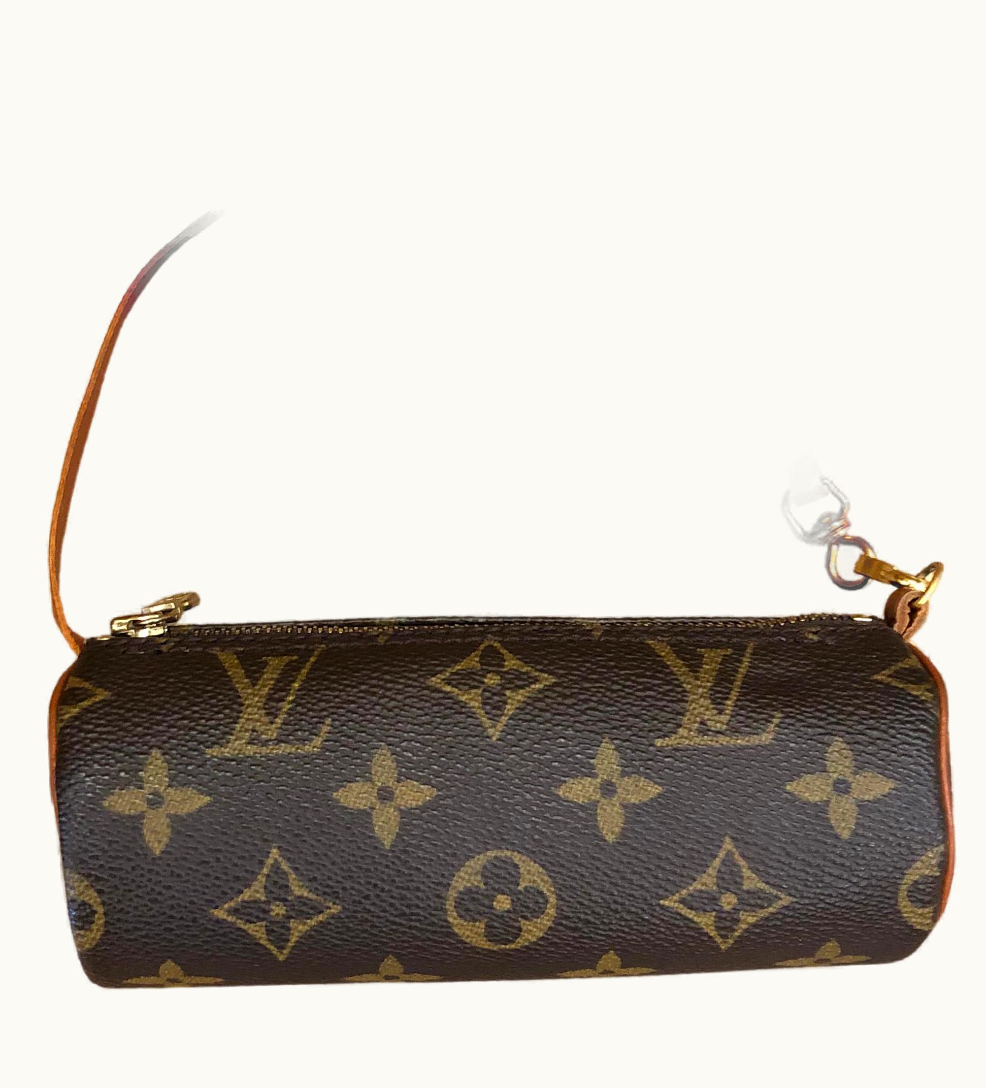 Louis Vuitton 1990s Vintage Louis Vuitton Monogram Mini Papillon Pouch Handbag