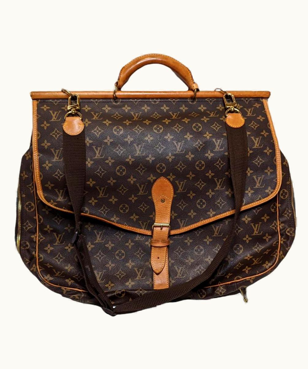 Louis Vuitton Vintage Monogram Canvas Sac Chasse Hunting Bag